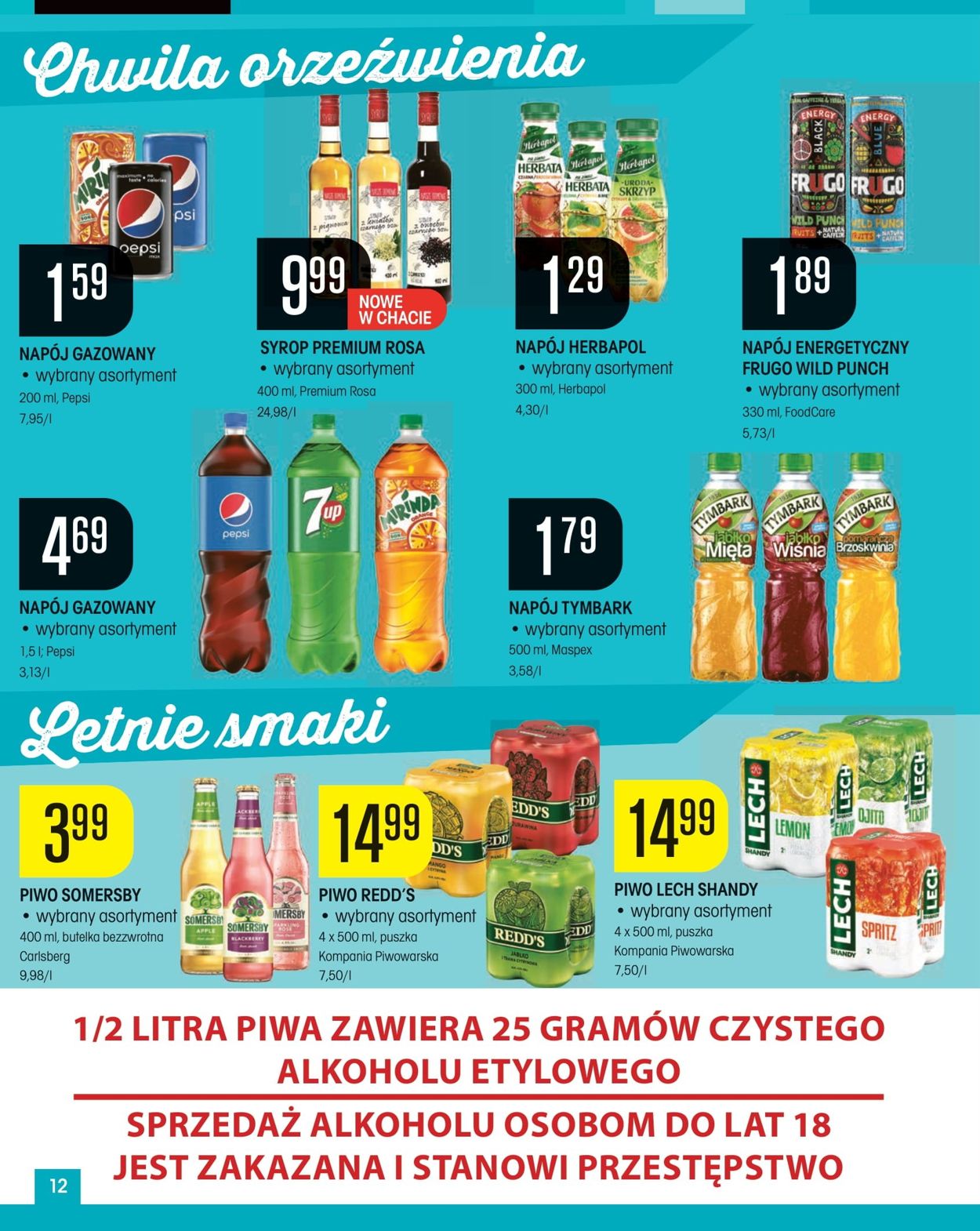 Gazetka promocyjna Chata Polska - 26.08-05.09.2021 (Strona 12)