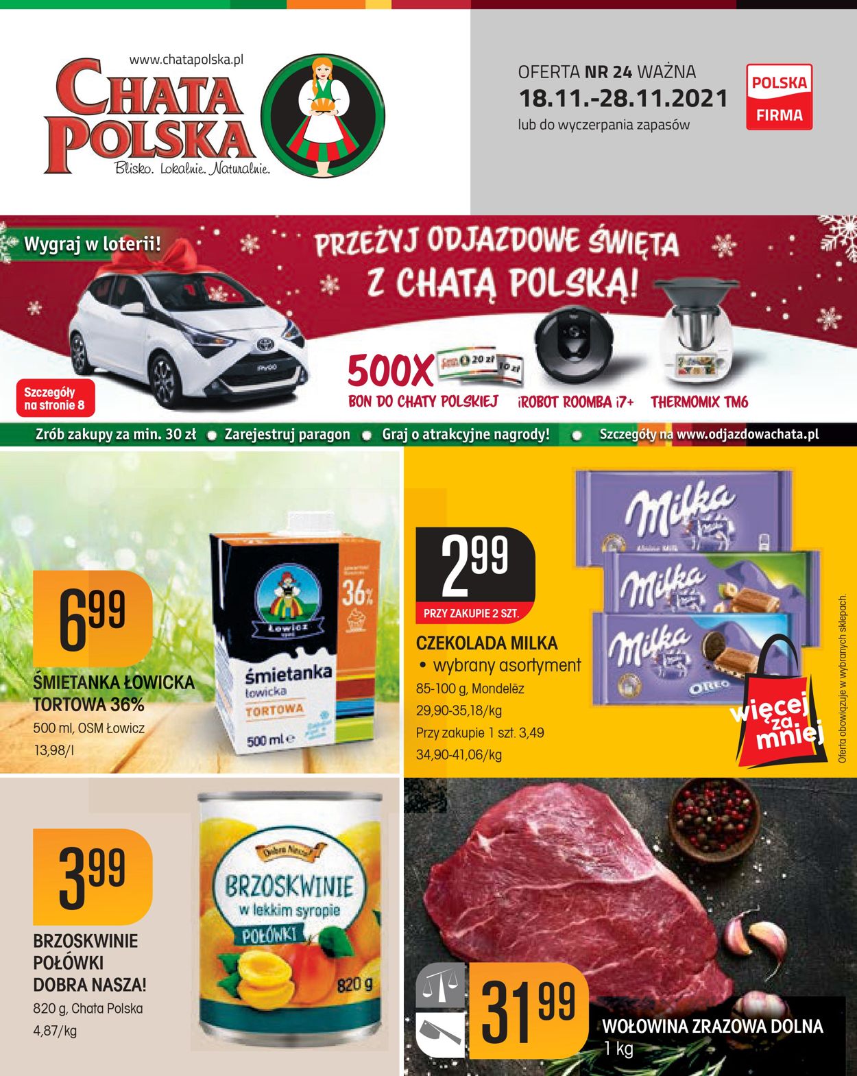 Gazetka promocyjna Chata Polska - 18.11-28.11.2021