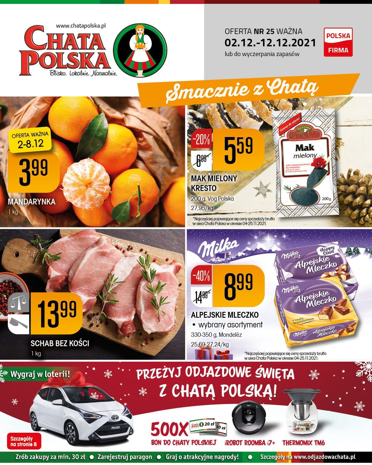 Gazetka promocyjna Chata Polska - 02.12-12.12.2021
