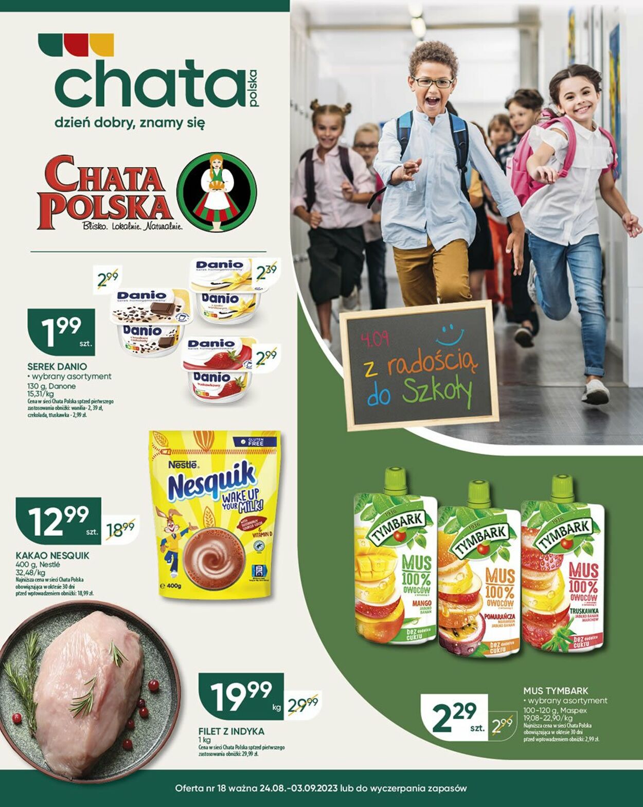 Gazetka promocyjna Chata Polska - 23.08-30.08.2023