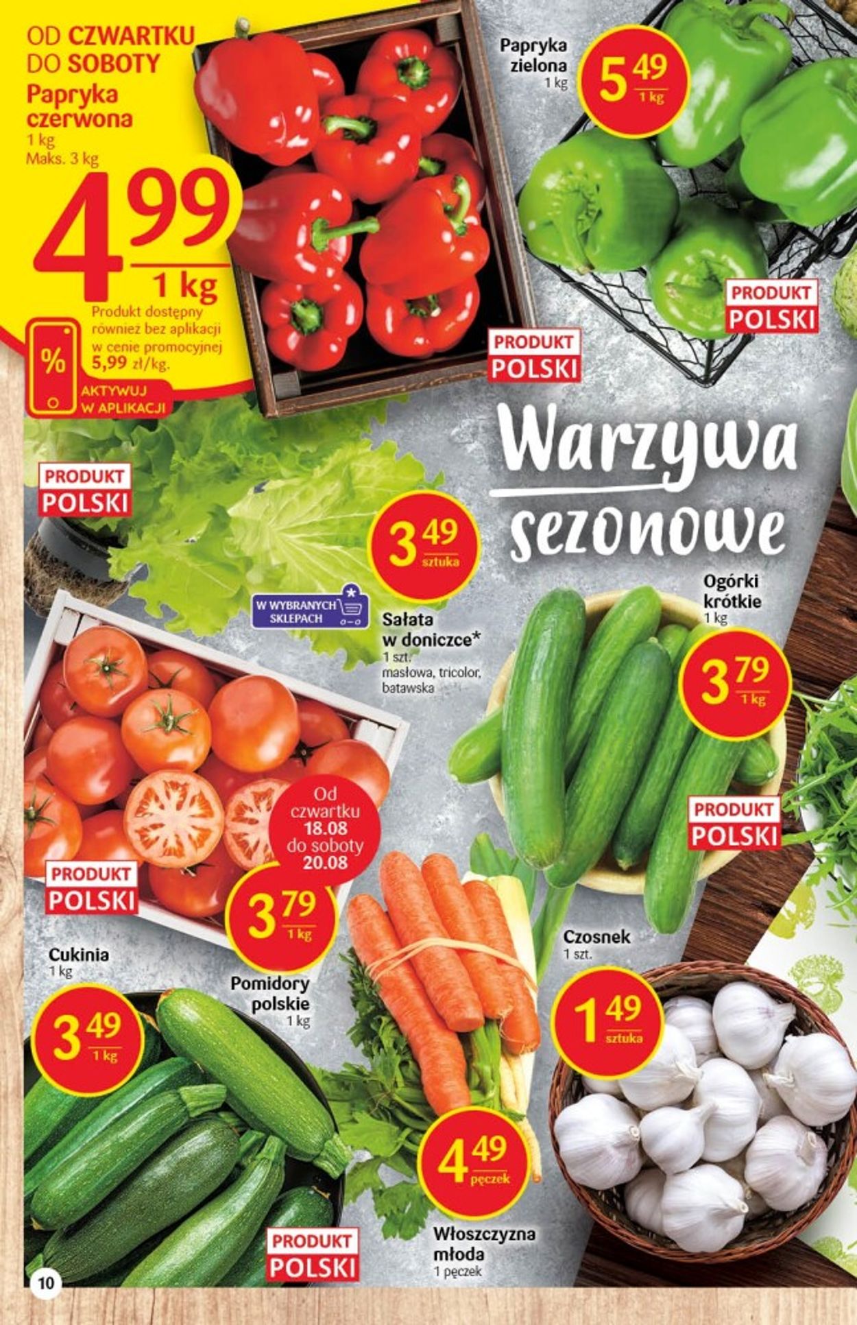Gazetka promocyjna Delikatesy Centrum - 18.08-24.08.2022 (Strona 10)
