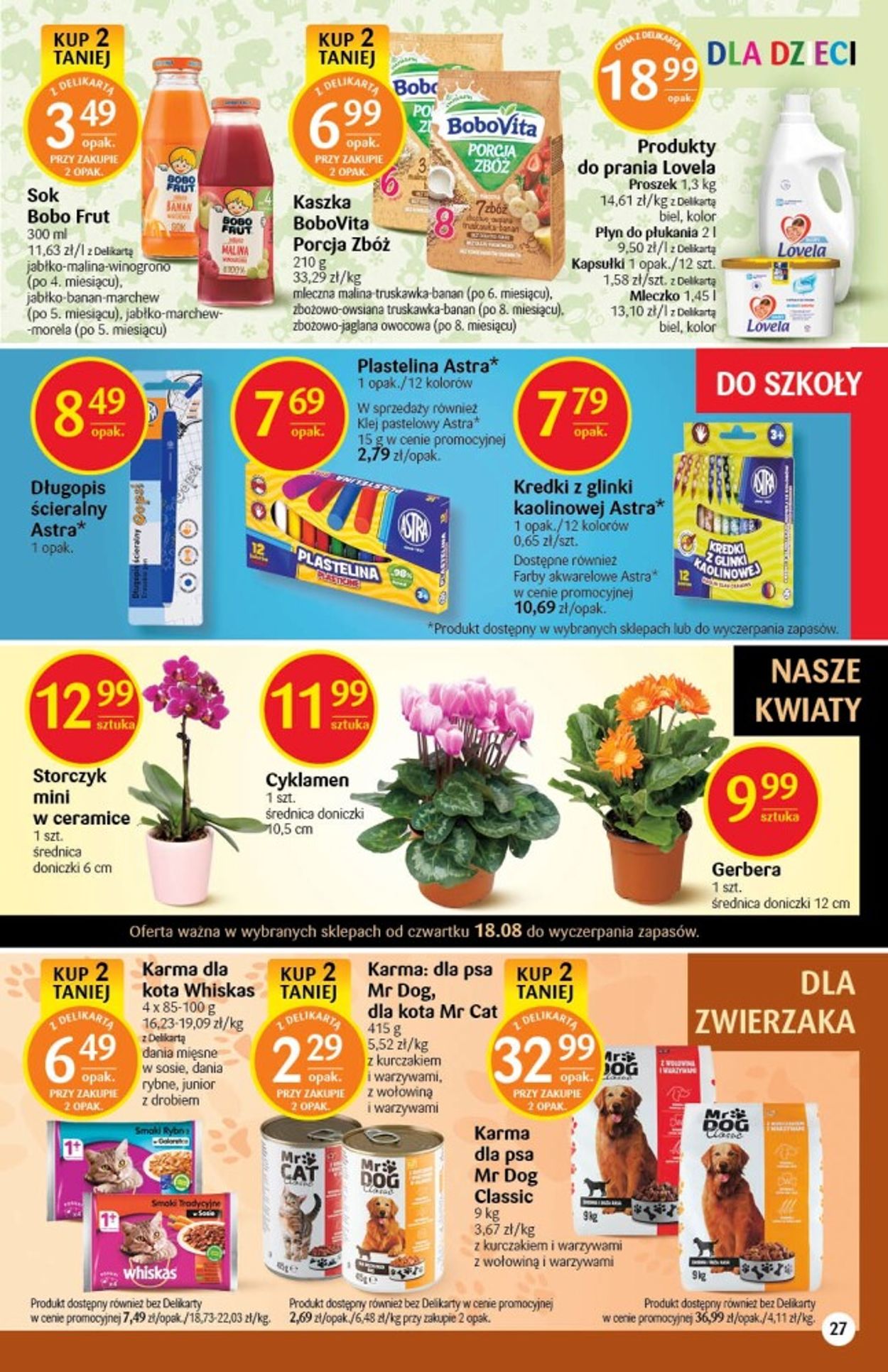 Gazetka promocyjna Delikatesy Centrum - 18.08-24.08.2022 (Strona 27)