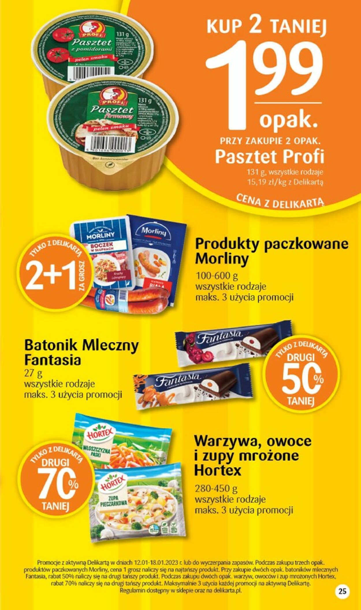 Gazetka promocyjna Delikatesy Centrum - 12.01-18.01.2023 (Strona 25)