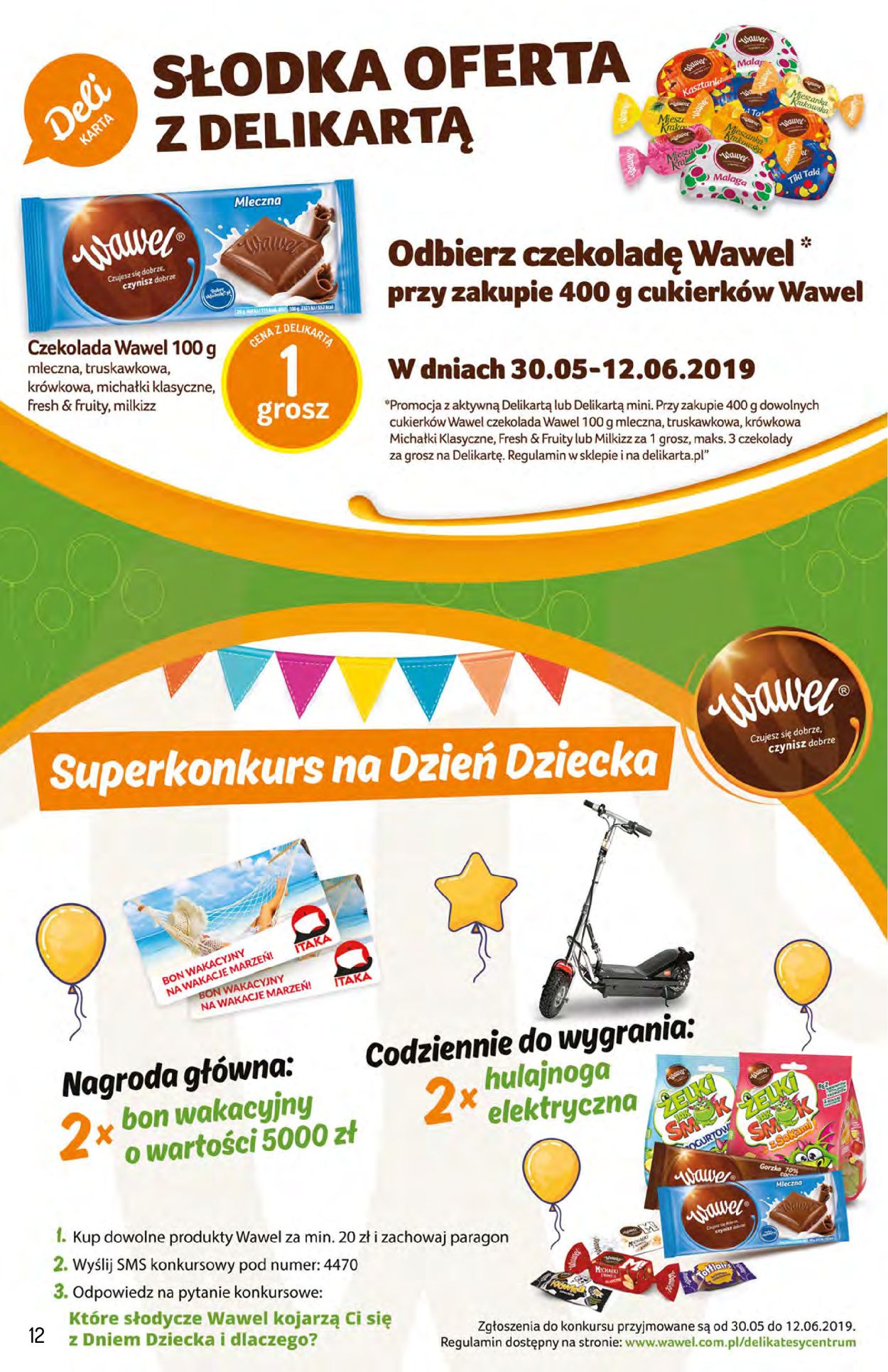 Gazetka promocyjna Delikatesy Centrum - 30.05-05.06.2019 (Strona 12)