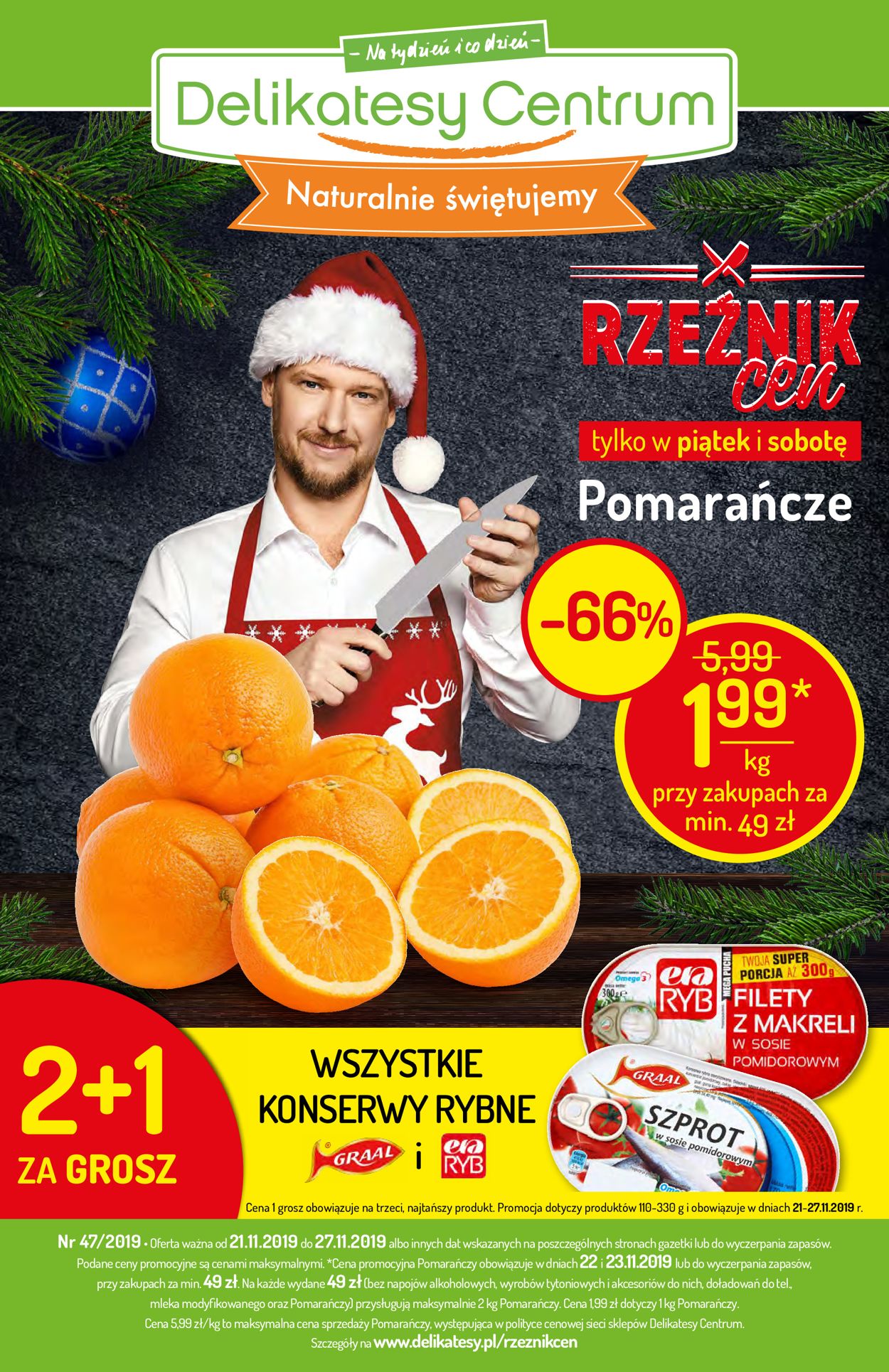 Gazetka promocyjna Delikatesy Centrum - 21.11-27.11.2019