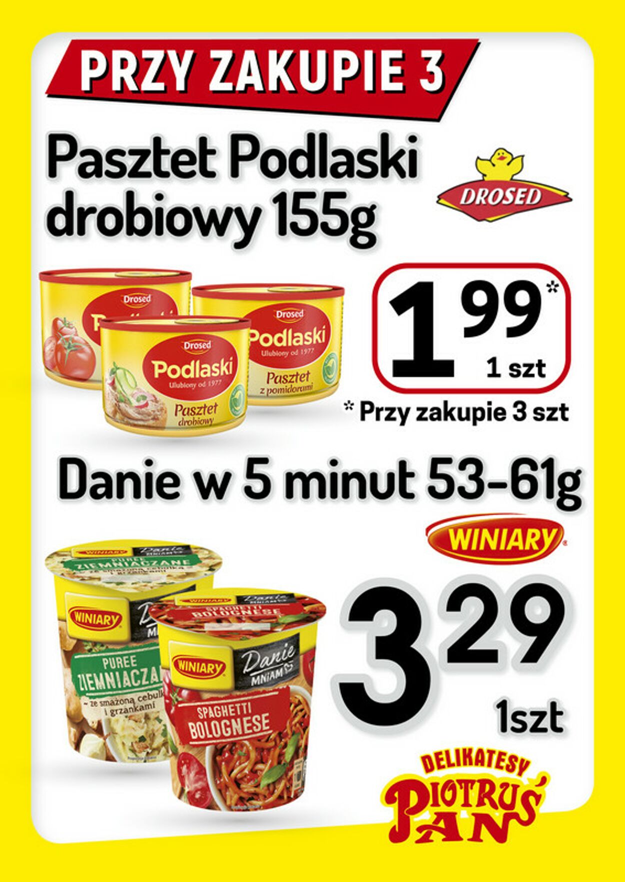 Gazetka promocyjna Delikatesy Piotruś Pan - 26.04-10.05.2023 (Strona 3)
