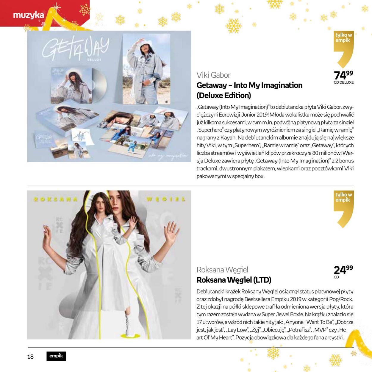 Gazetka promocyjna Empik Katalog Świąteczny 2020 - 25.11-27.12.2020 (Strona 18)