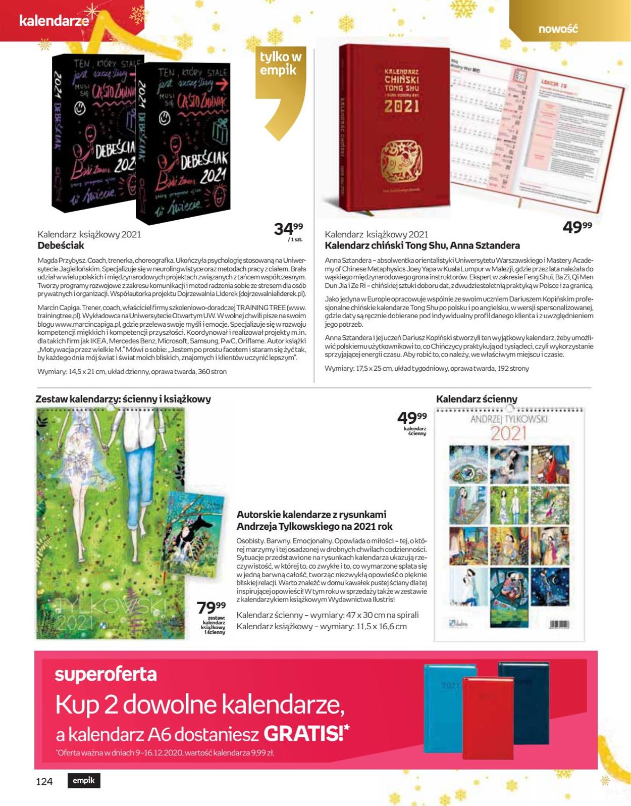 Gazetka promocyjna Empik Katalog Świąteczny 2020 - 09.12-27.12.2020 (Strona 124)