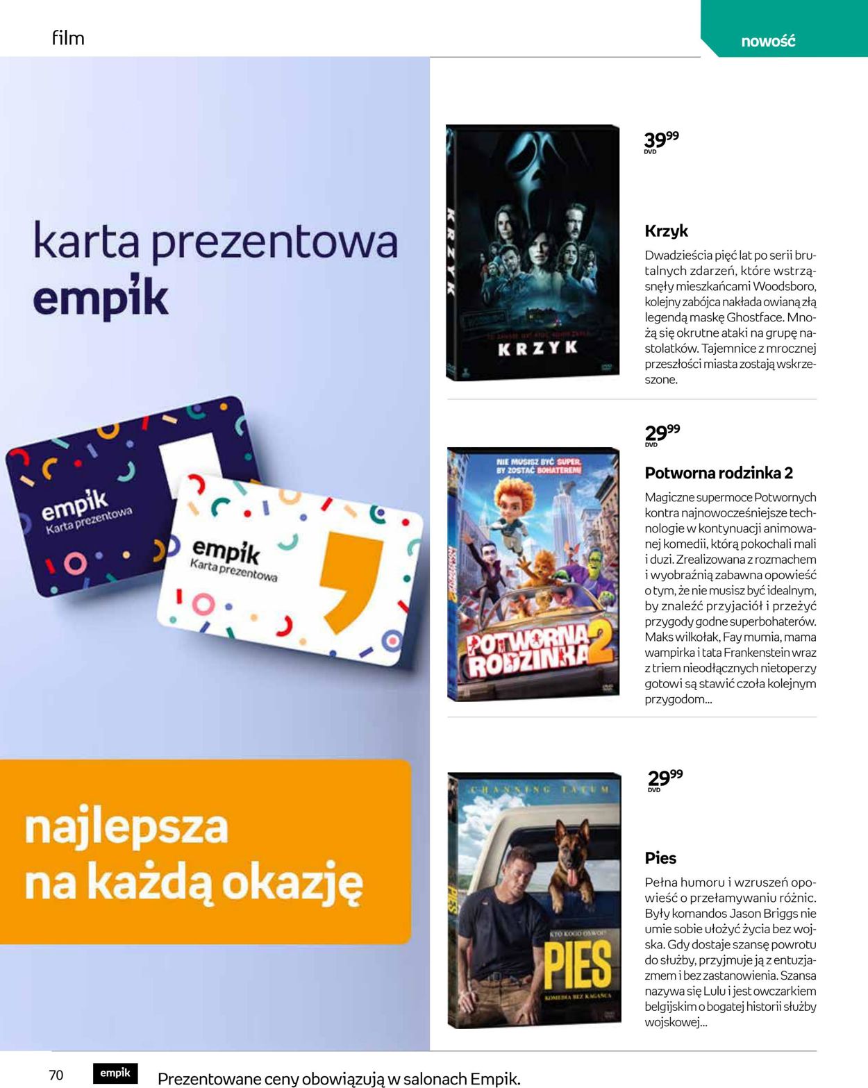 Gazetka promocyjna Empik - 18.05-31.05.2022 (Strona 70)
