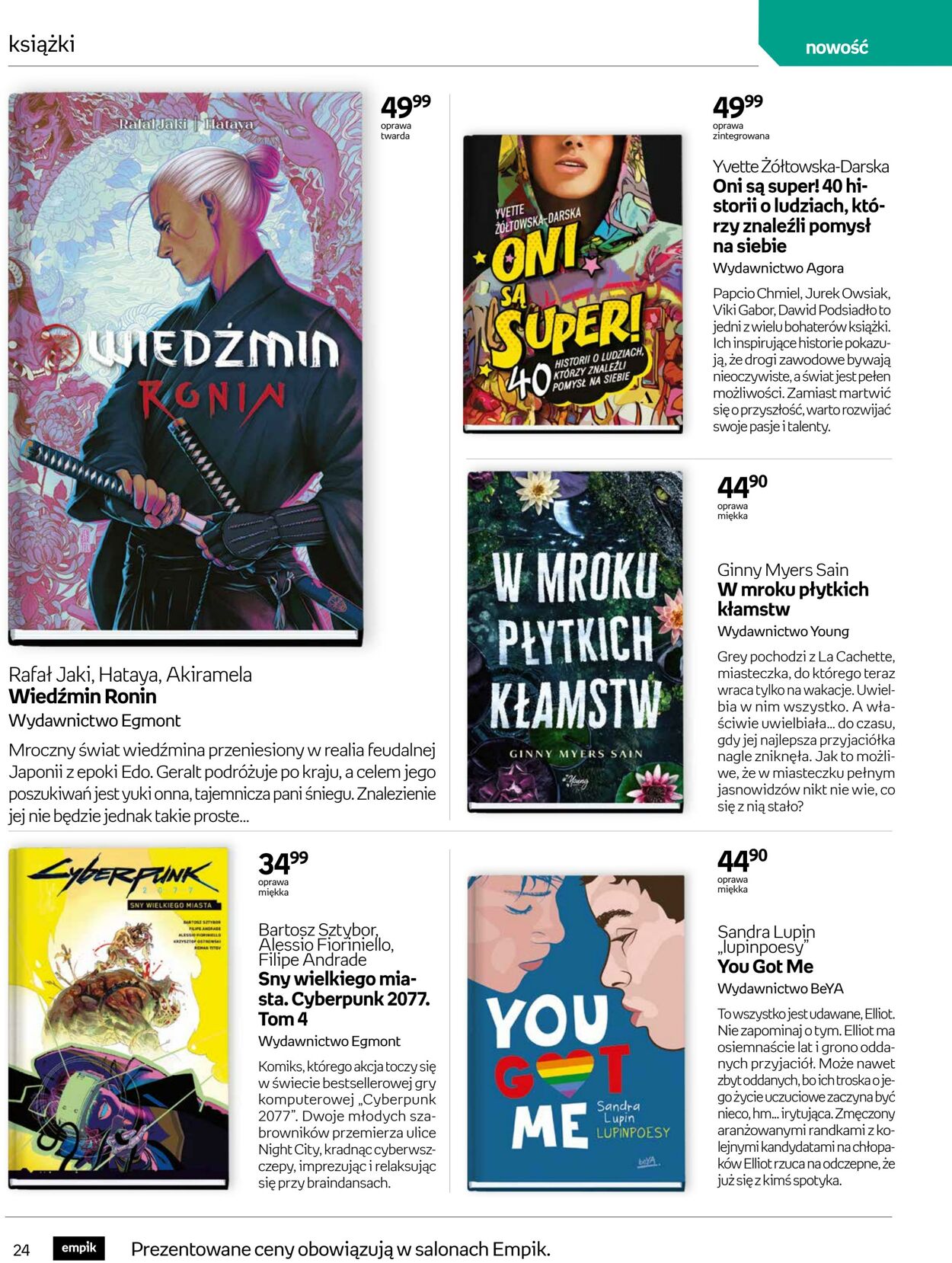 Gazetka promocyjna Empik - 07.09-27.09.2022 (Strona 24)