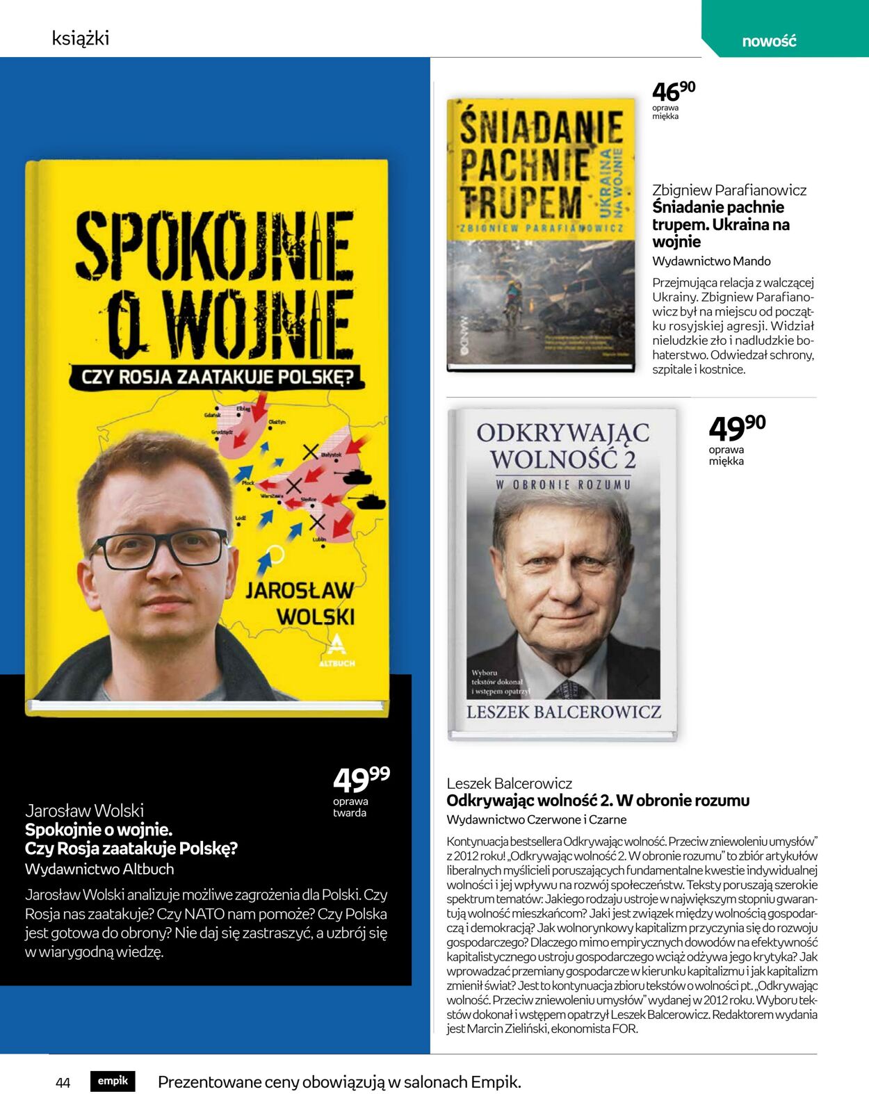 Gazetka promocyjna Empik - 26.10-08.11.2022 (Strona 44)