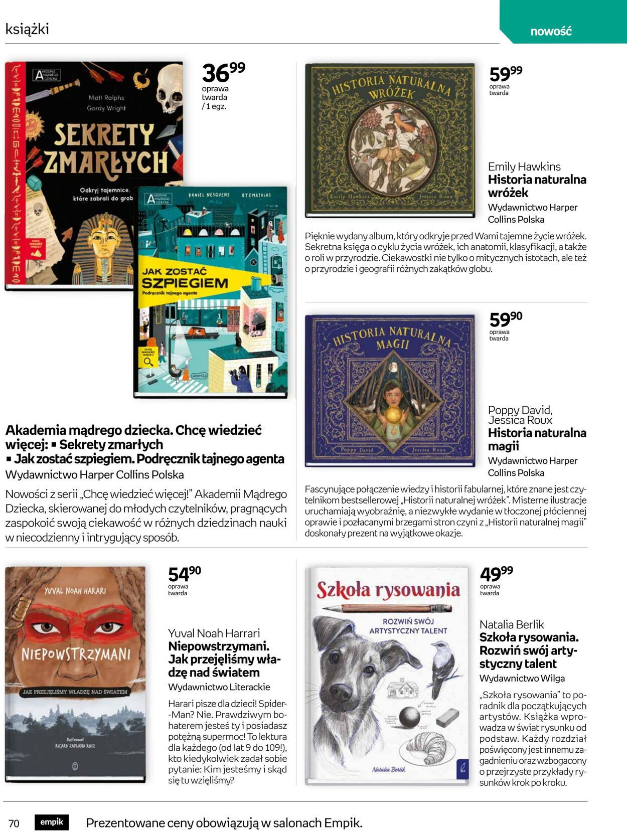 Gazetka promocyjna Empik - 26.10-08.11.2022 (Strona 70)