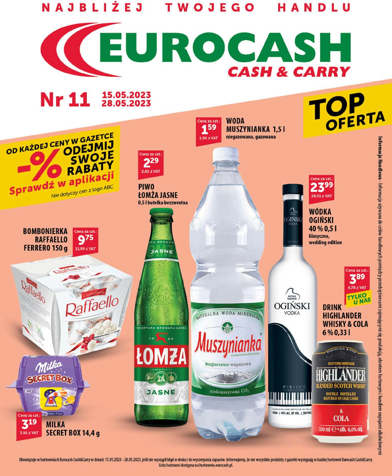 Gazetka promocyjna Eurocash - 15.05-28.05.2023