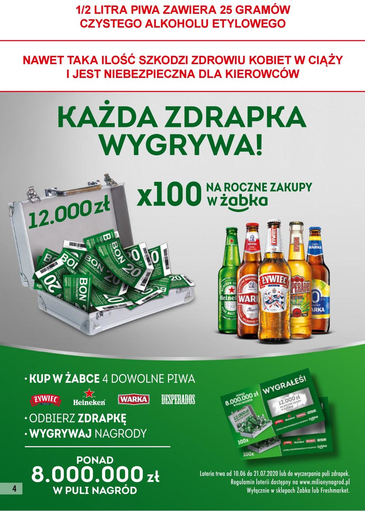 Gazetka promocyjna Fresh market - 10.06-23.06.2020 (Strona 4)
