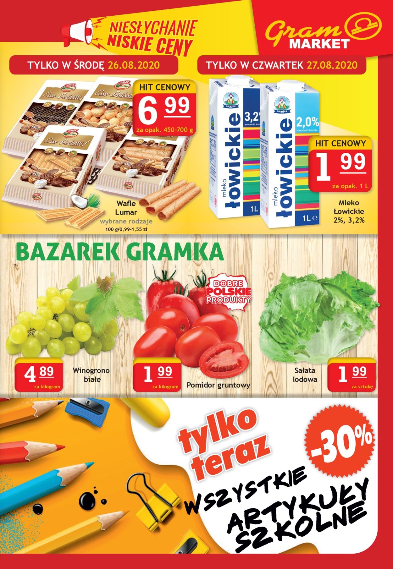 Gazetka promocyjna Gram Market - 26.08-01.09.2020 (Strona 3)