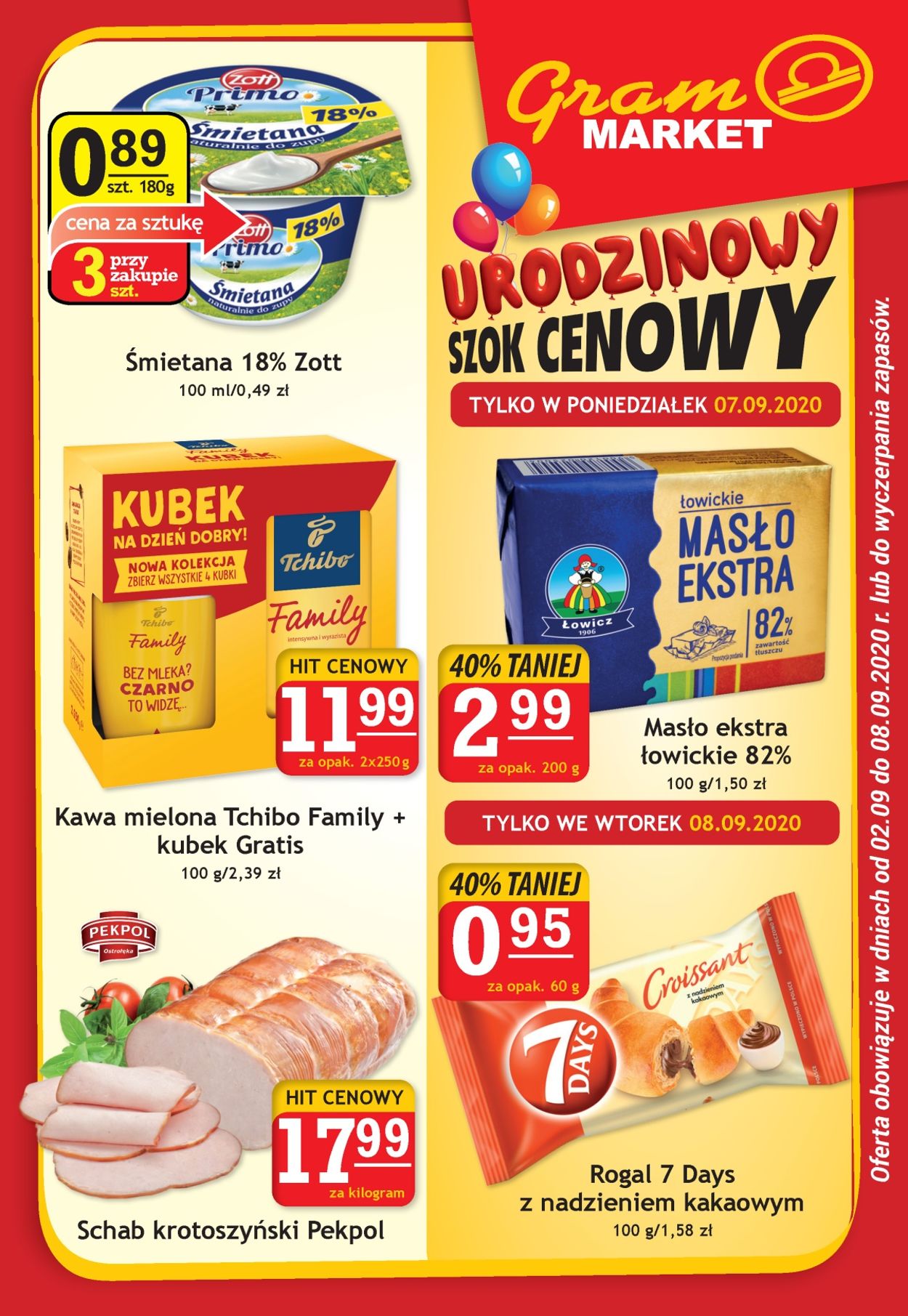 Gazetka promocyjna Gram Market - 02.09-08.09.2020