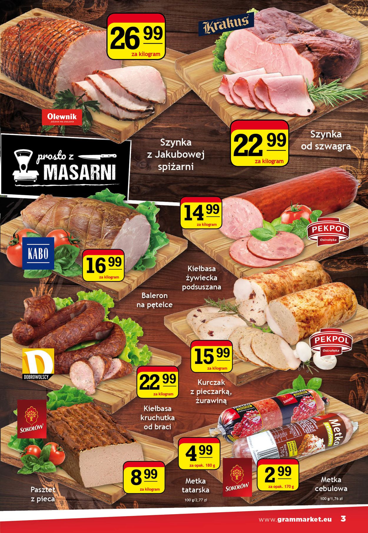 Gazetka promocyjna Gram Market - 27.10-02.11.2021 (Strona 3)
