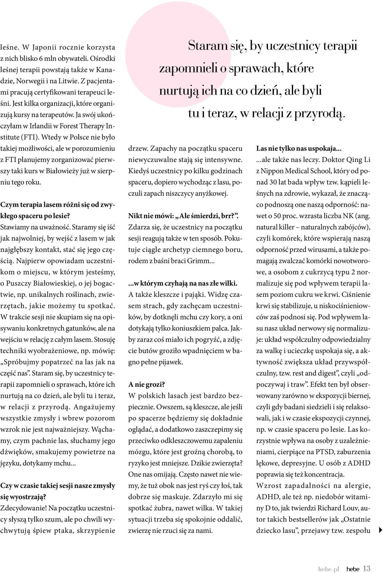 Gazetka promocyjna Hebe - 01.07-31.08.2020 (Strona 13)