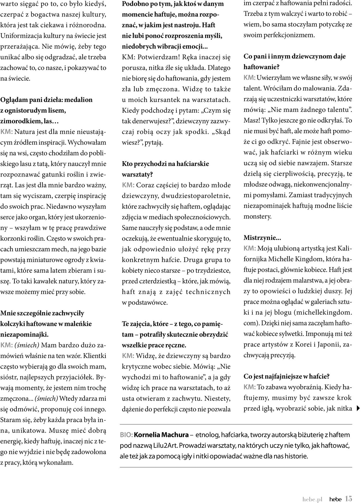 Gazetka promocyjna Hebe - 01.07-31.08.2021 (Strona 15)