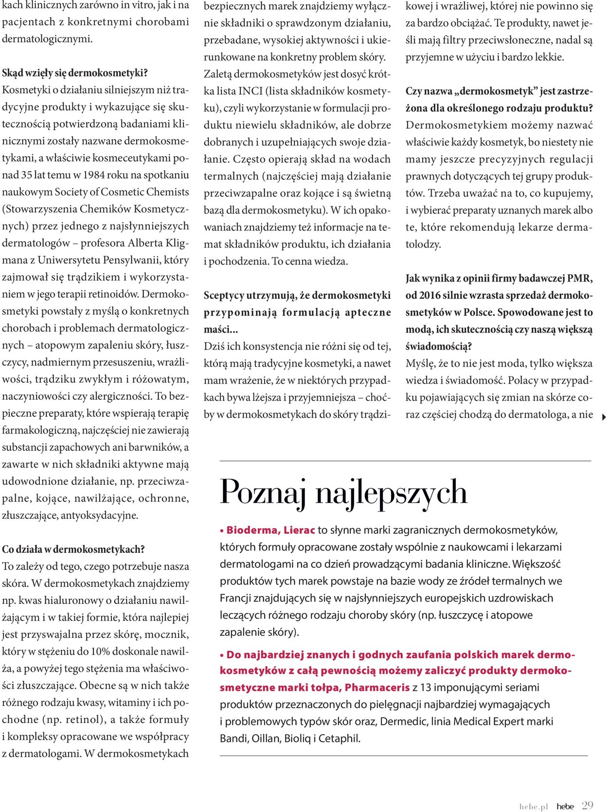Gazetka promocyjna Hebe - 01.02-29.02.2020 (Strona 29)