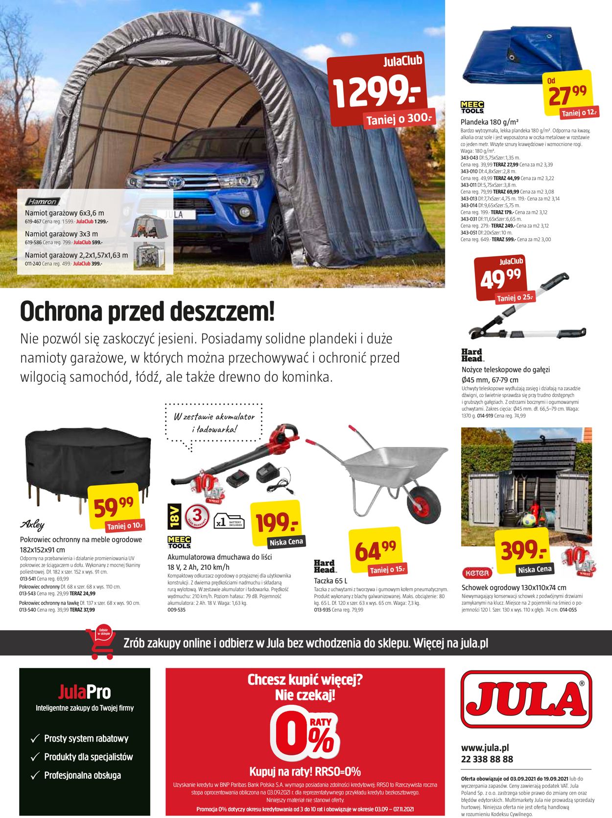 Gazetka promocyjna Jula - 03.09-19.09.2021 (Strona 4)