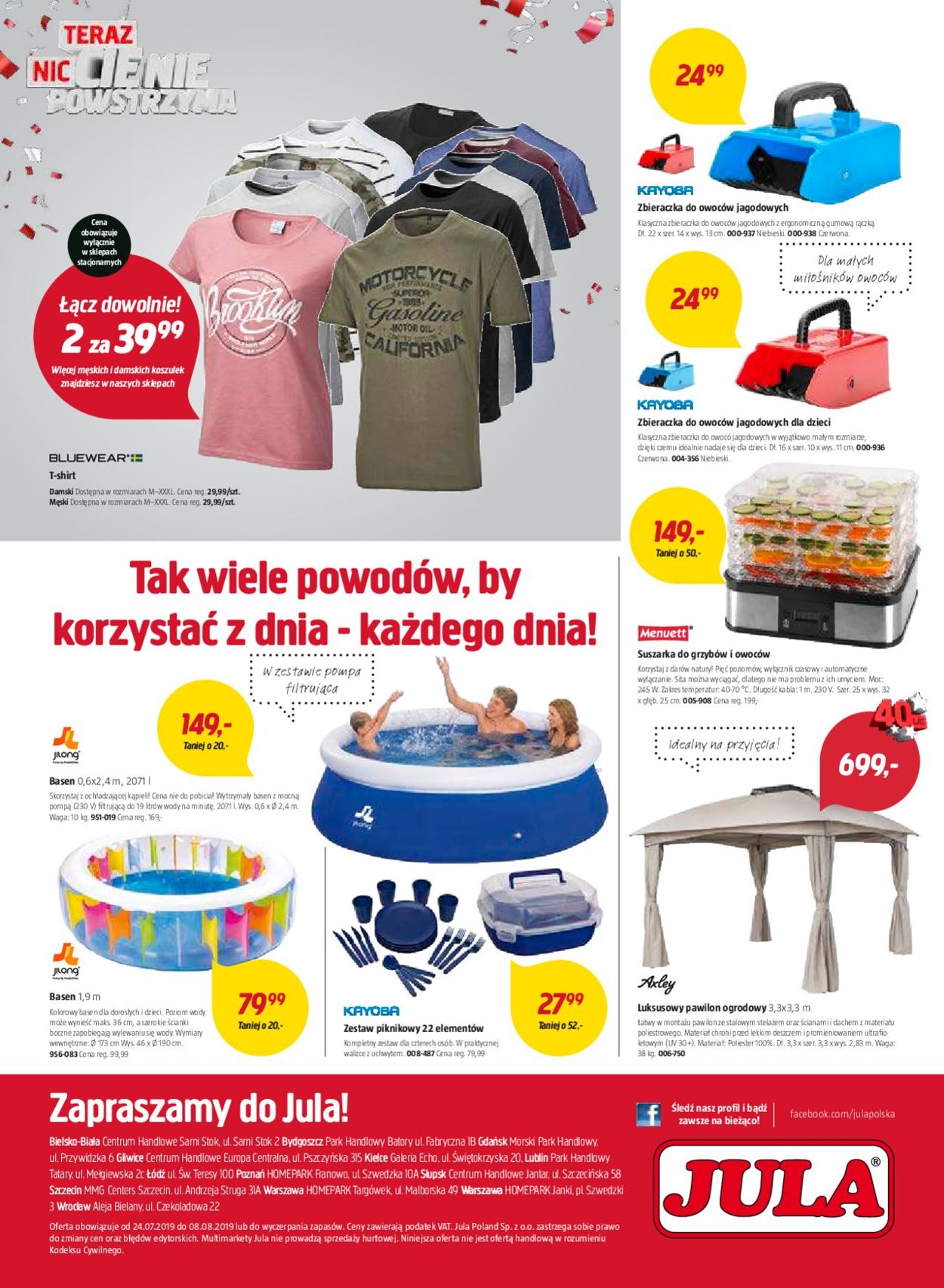 Gazetka promocyjna Jula - 24.07-08.08.2019 (Strona 8)