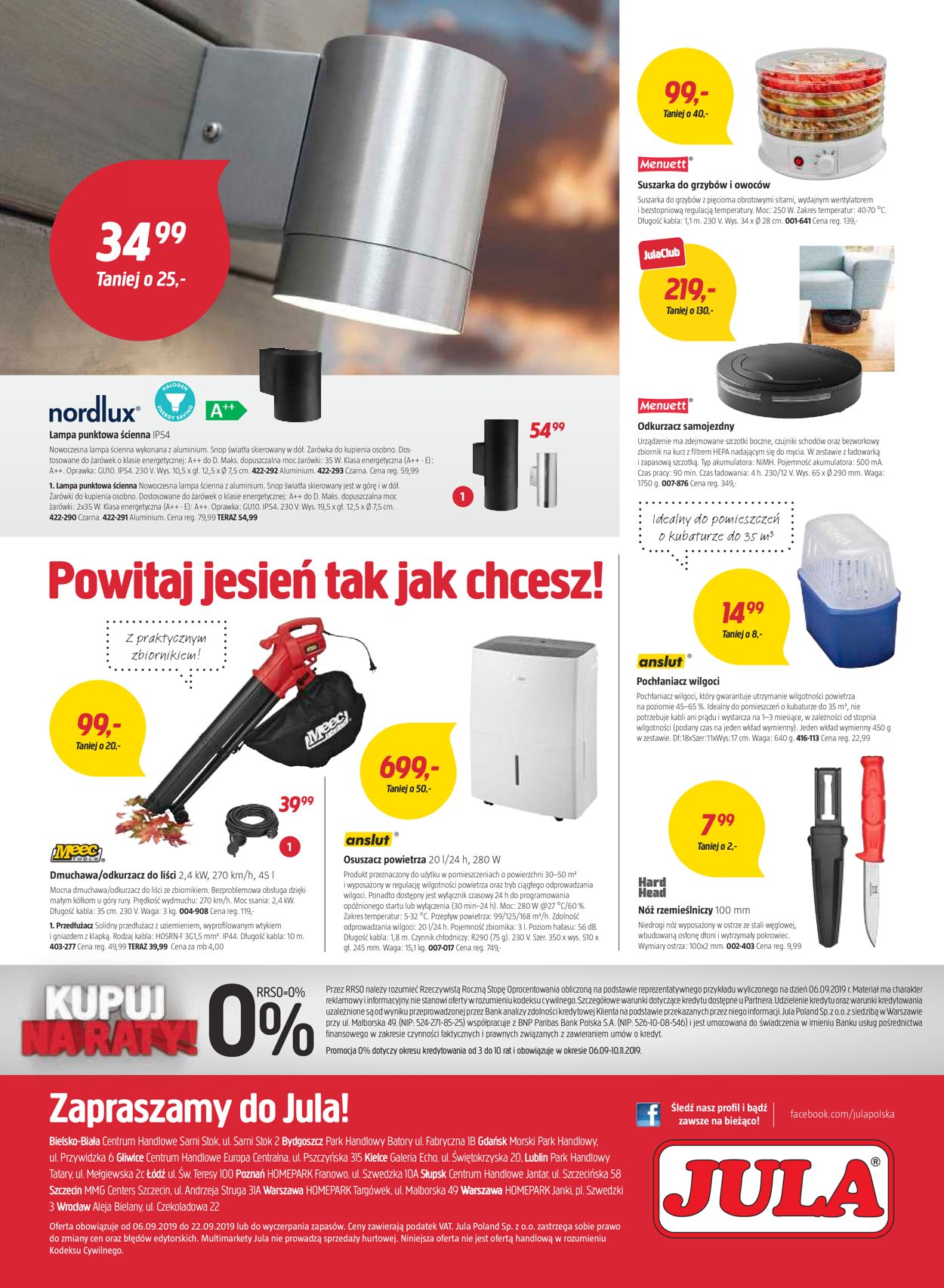 Gazetka promocyjna Jula - 06.09-22.09.2019 (Strona 12)