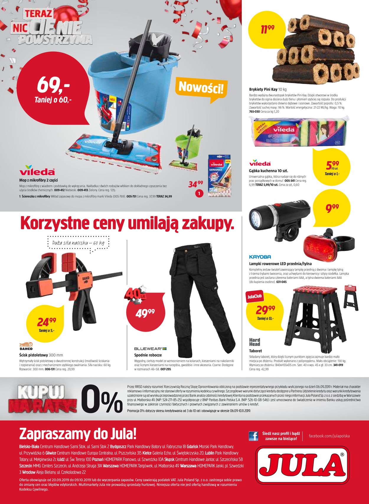 Gazetka promocyjna Jula - 20.09-09.10.2019 (Strona 8)