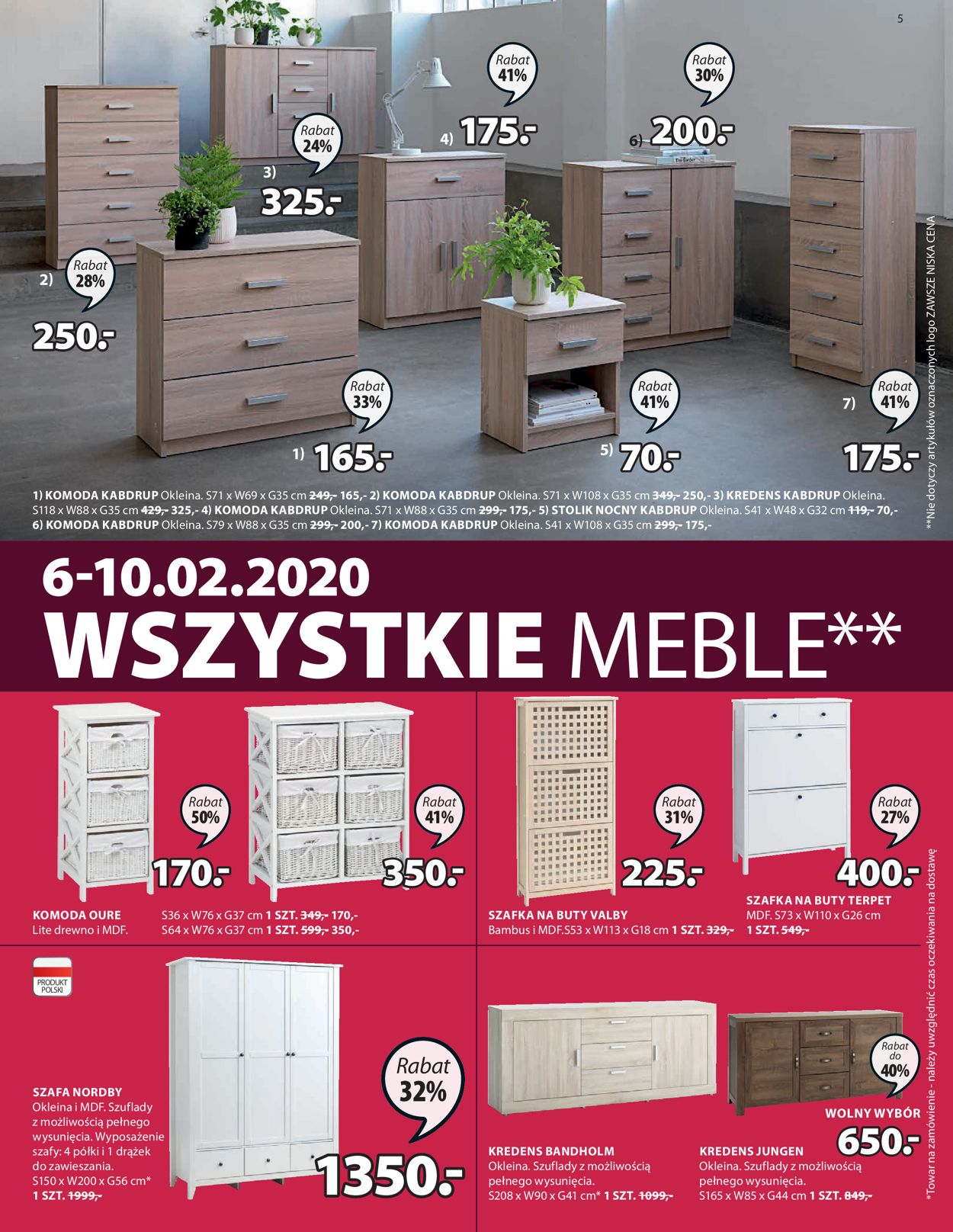 Gazetka promocyjna JYSK - 06.02-19.02.2020 (Strona 5)