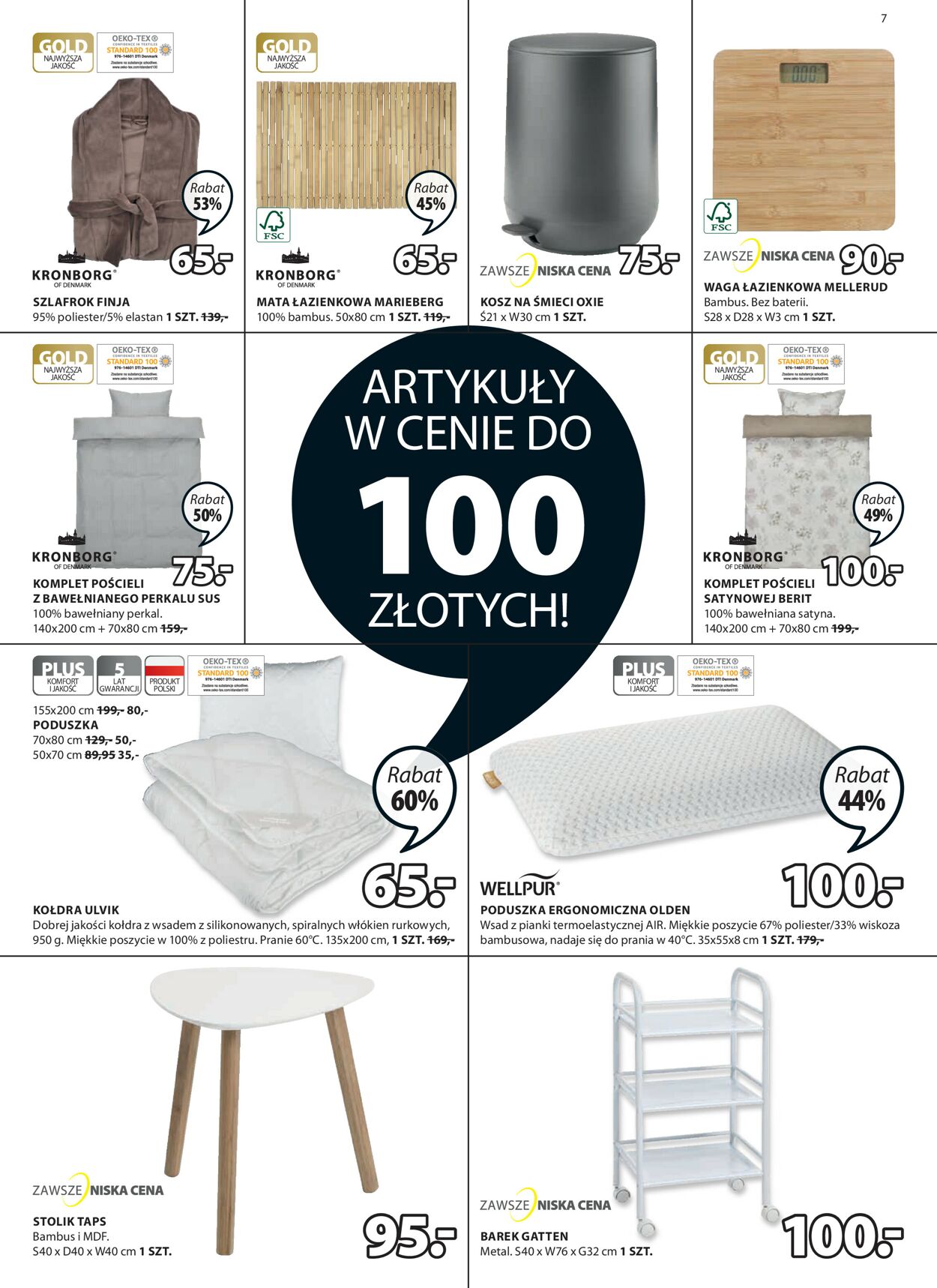 Gazetka promocyjna JYSK - 21.09-18.10.2022 (Strona 7)