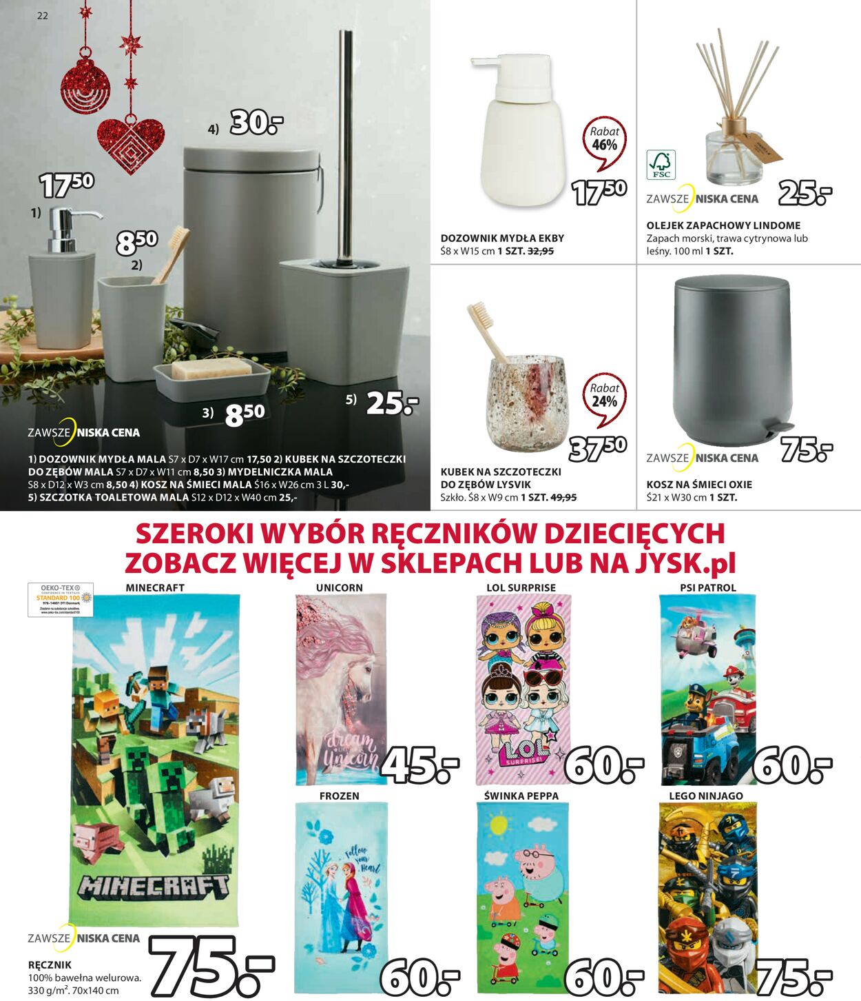 Gazetka promocyjna JYSK - 09.11-17.11.2022 (Strona 22)