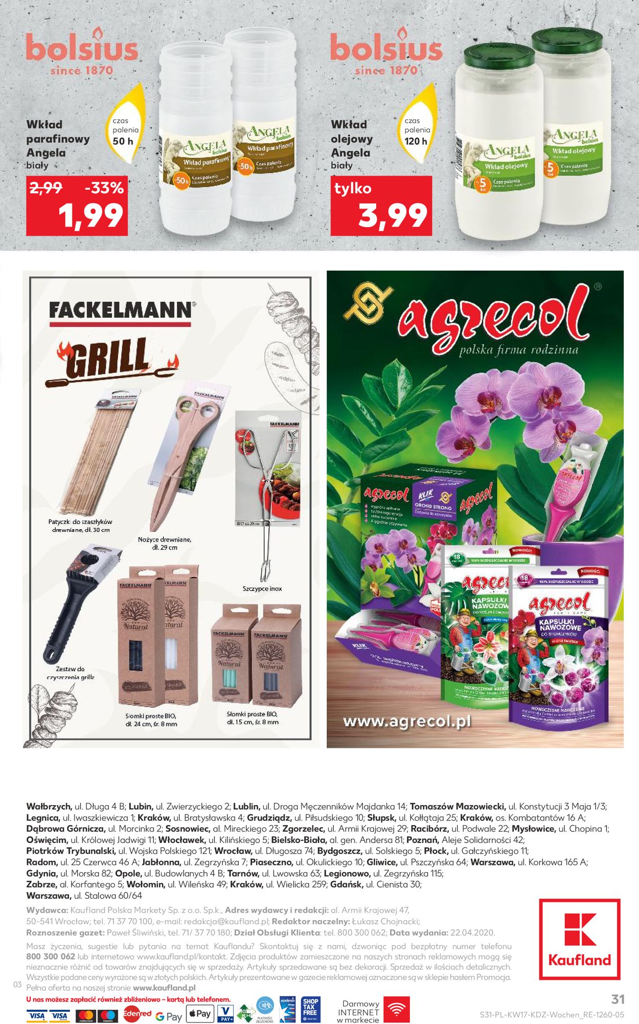 Gazetka promocyjna Kaufland - 23.04-28.04.2020 (Strona 31)