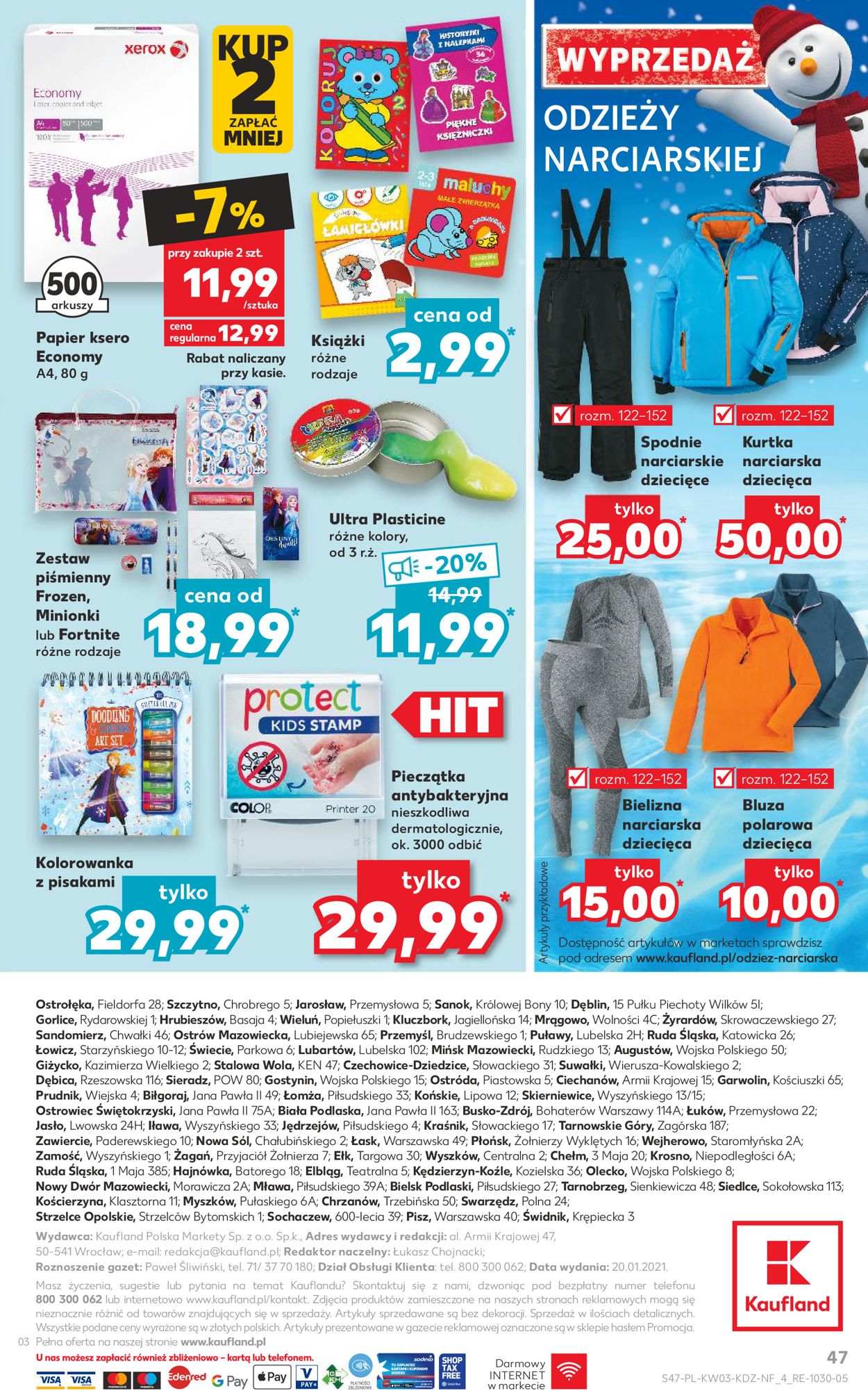 Gazetka promocyjna Kaufland - 21.01-27.01.2021 (Strona 47)