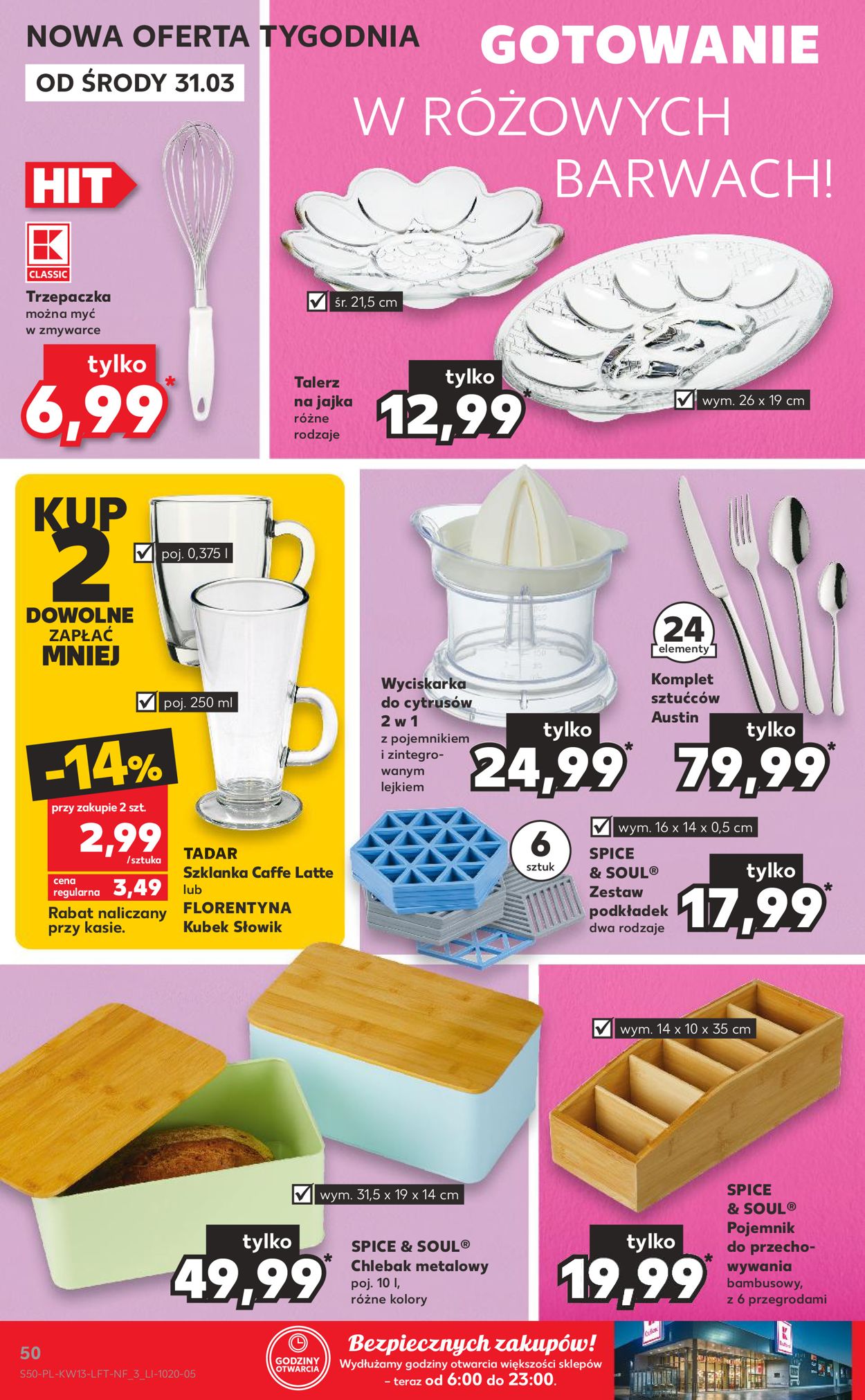 Gazetka promocyjna Kaufland Wielkanoc 2021! - 31.03-07.04.2021 (Strona 50)