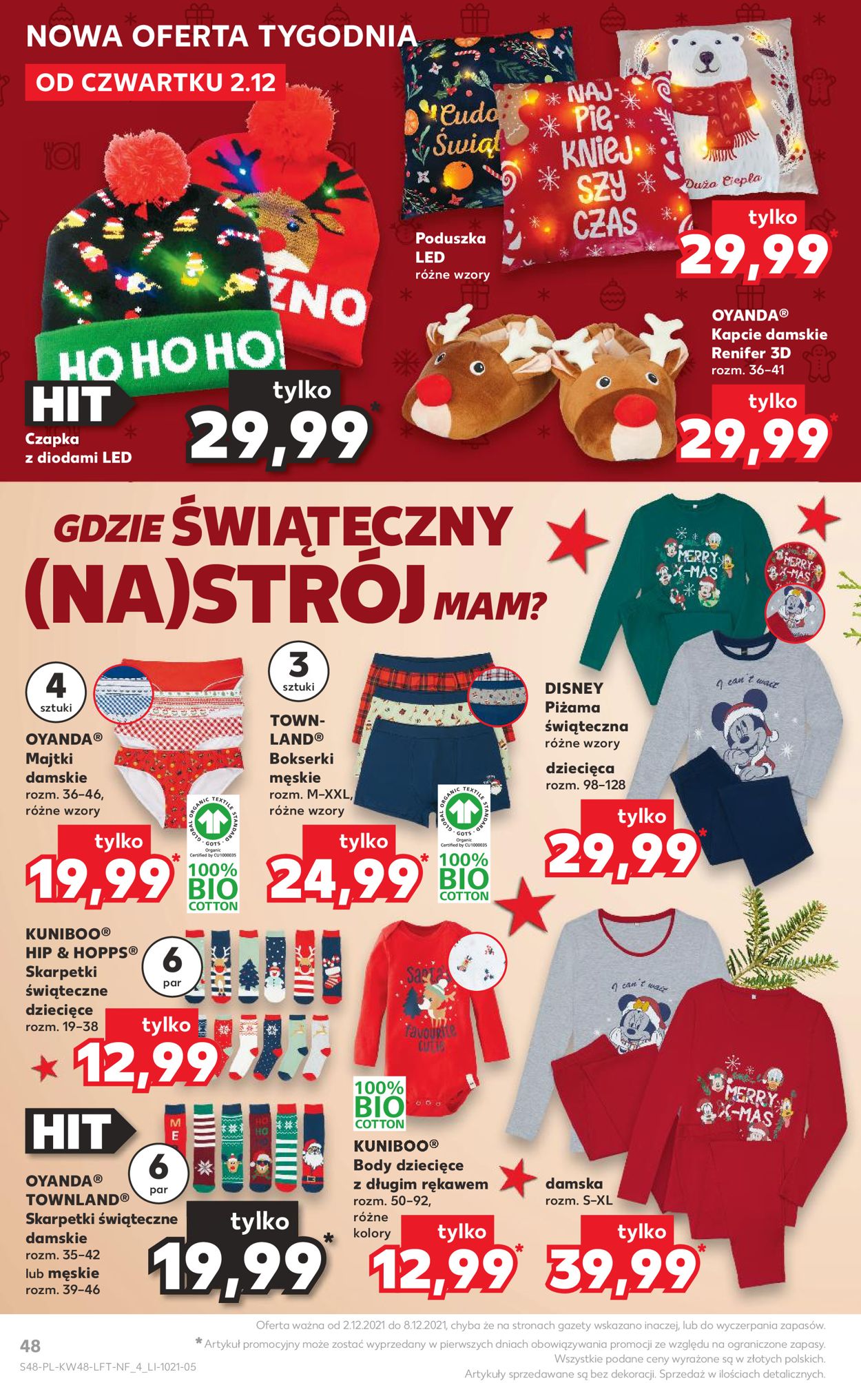 Gazetka promocyjna Kaufland Boże Narodzenie 2021 - 02.12-08.12.2021 (Strona 48)