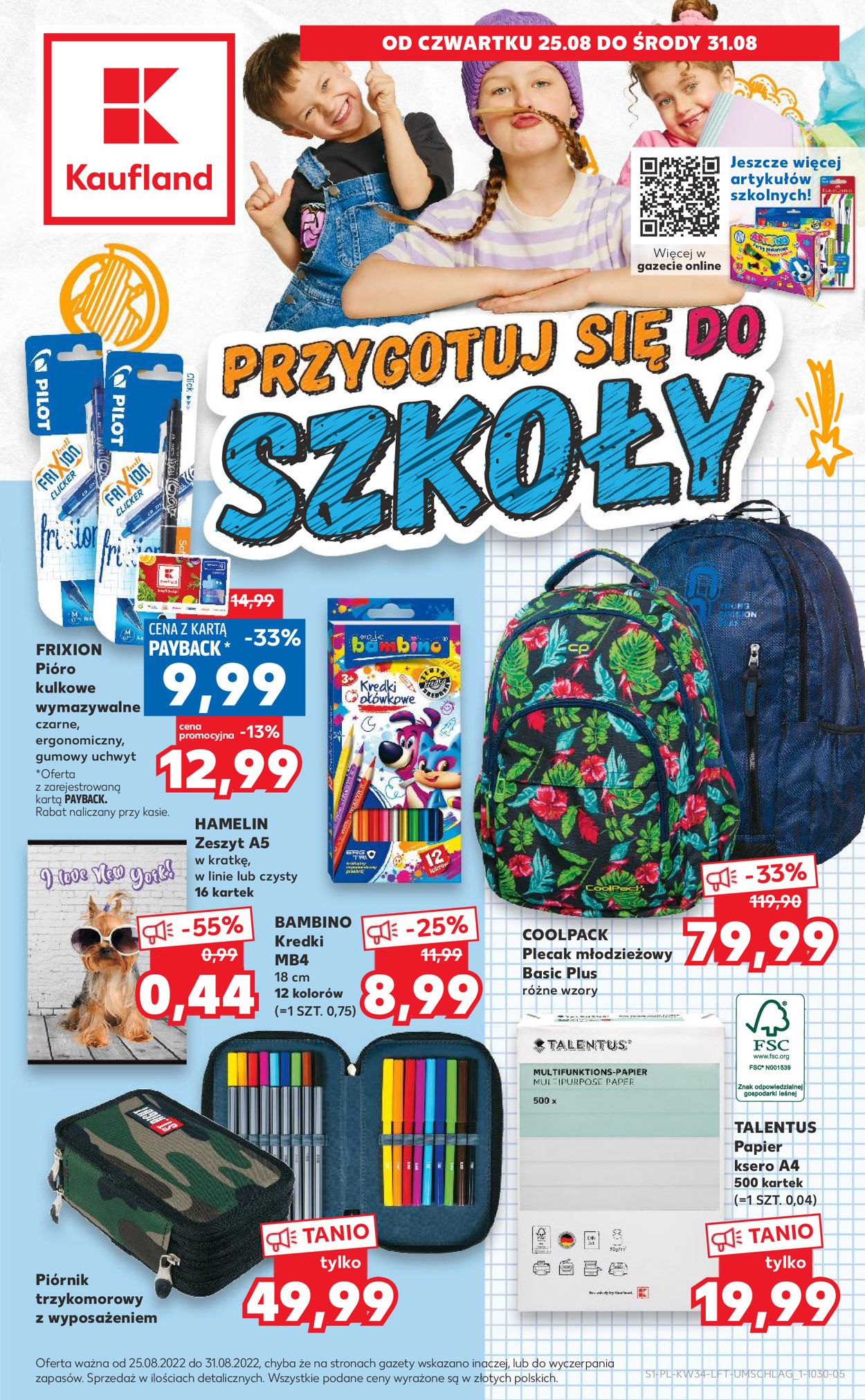 Gazetka promocyjna Kaufland - 25.08-31.08.2022