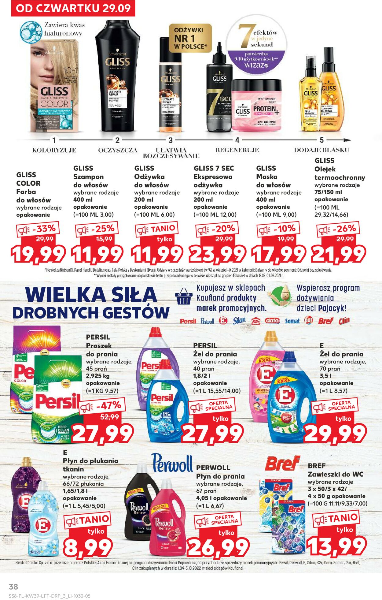 Gazetka promocyjna Kaufland - 29.09-05.10.2022 (Strona 38)