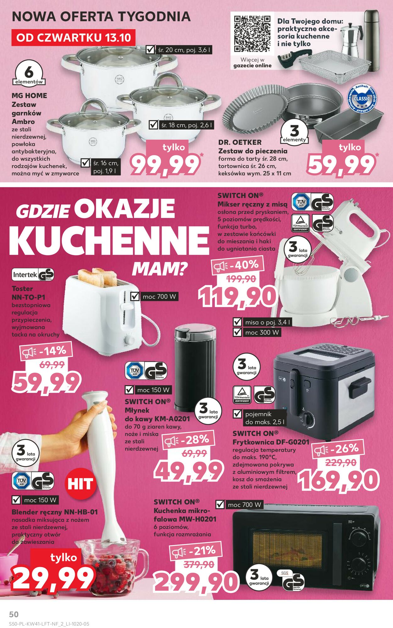 Gazetka promocyjna Kaufland - 13.10-19.10.2022 (Strona 50)
