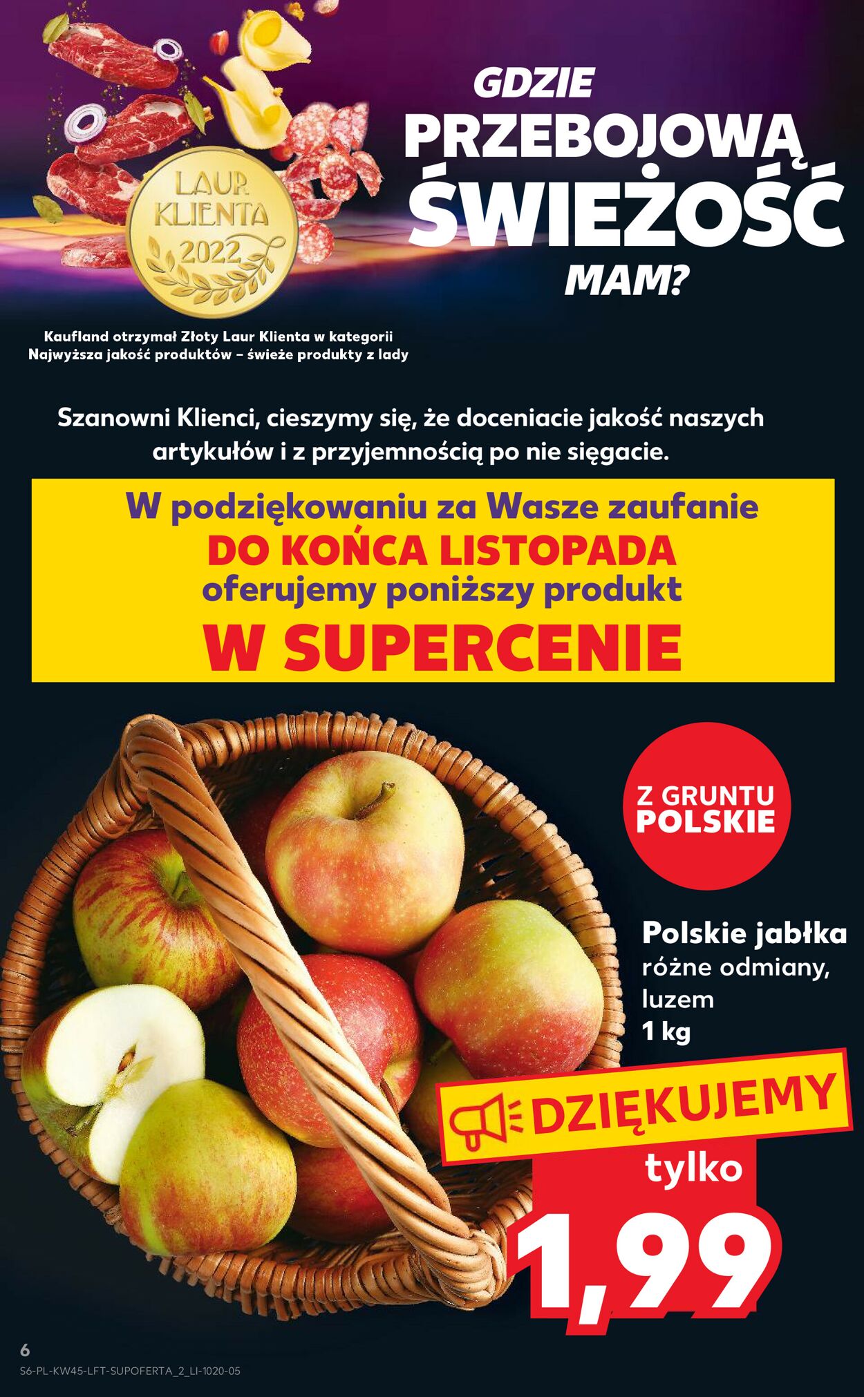 Gazetka promocyjna Kaufland - 09.11-16.11.2022 (Strona 6)