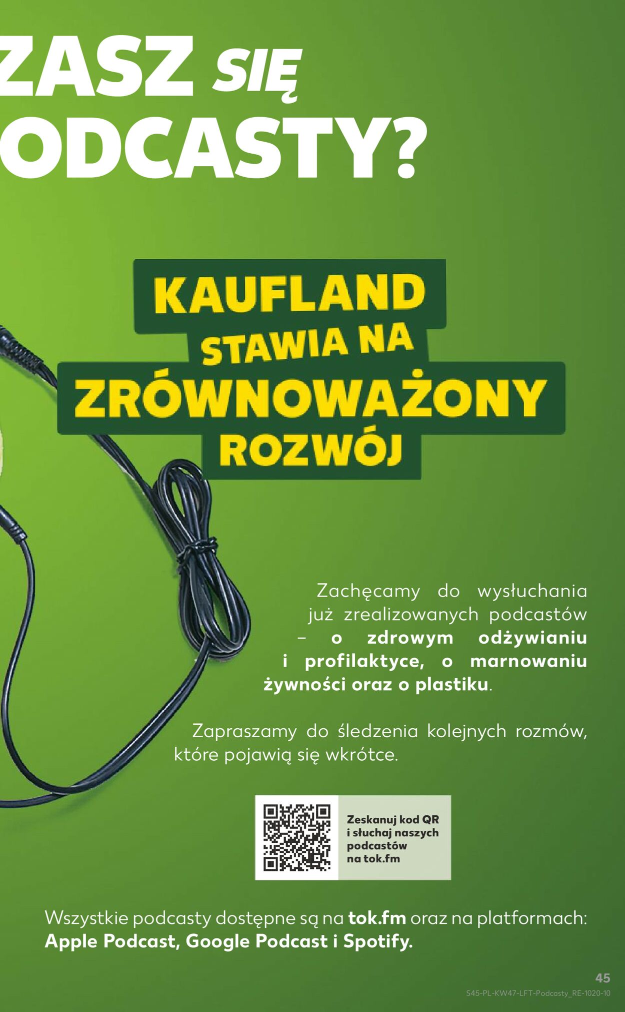 Gazetka promocyjna Kaufland - 24.11-30.11.2022 (Strona 45)