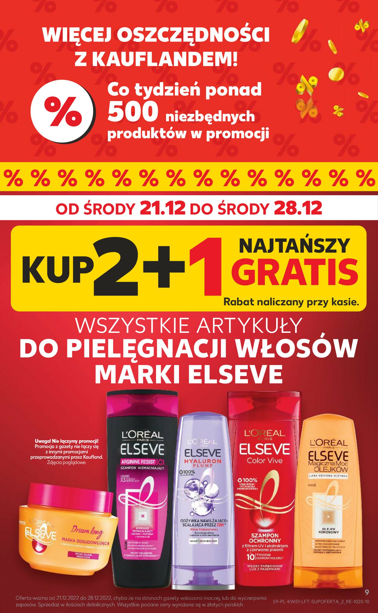 Gazetka promocyjna Kaufland - 21.12-28.12.2022 (Strona 9)