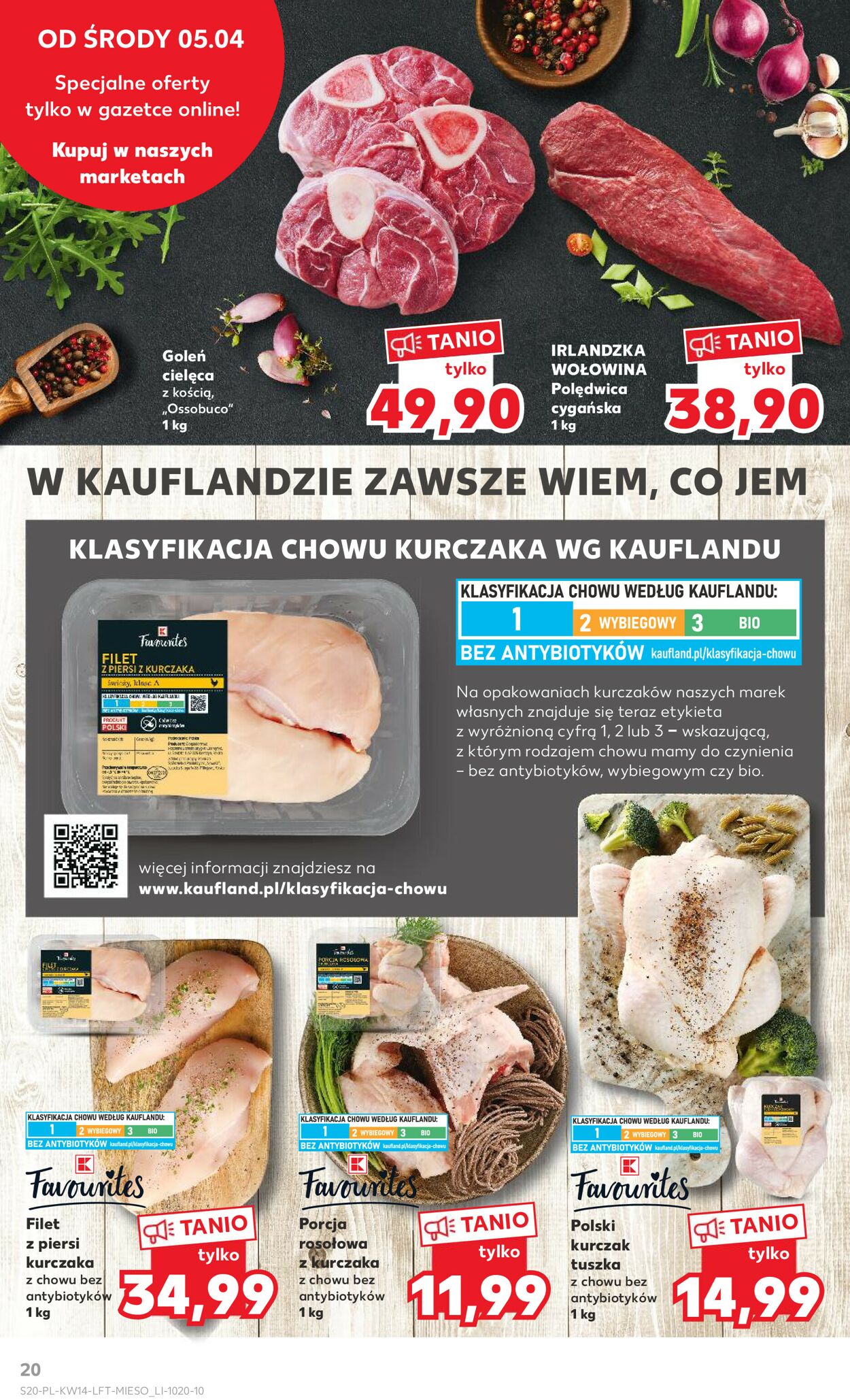 Gazetka promocyjna Kaufland - 05.04-12.04.2023 (Strona 20)