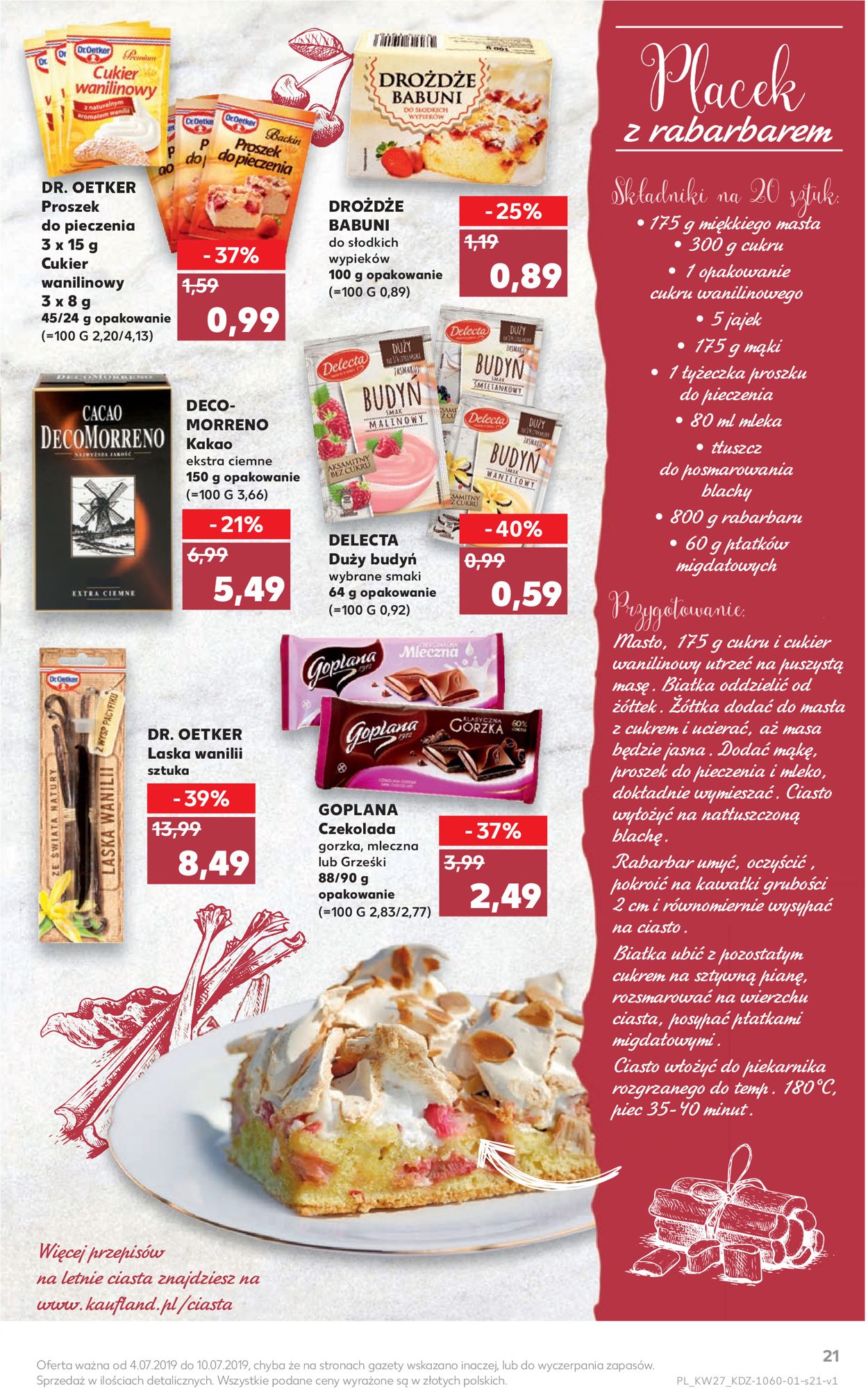 Gazetka promocyjna Kaufland - 04.07-10.07.2019 (Strona 21)