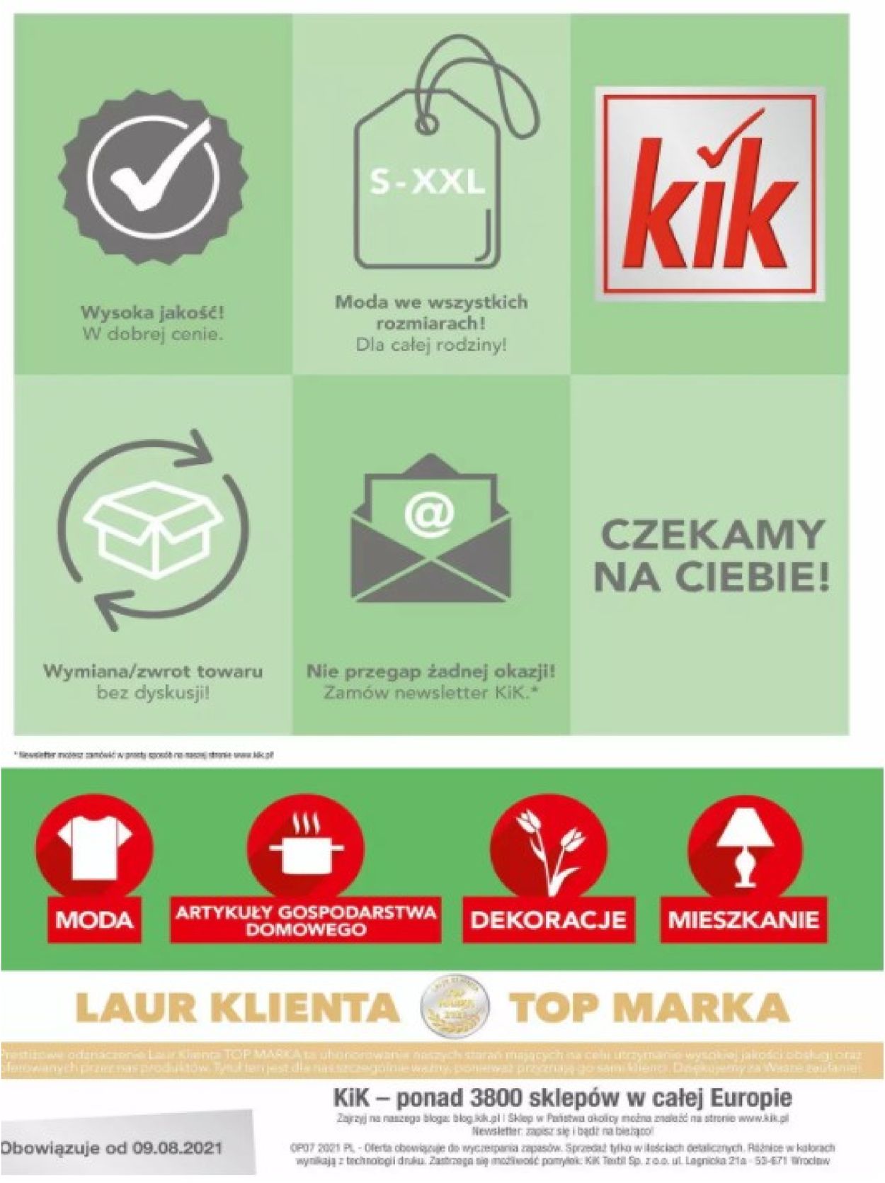 Gazetka promocyjna Kik - 09.08-07.09.2021 (Strona 14)