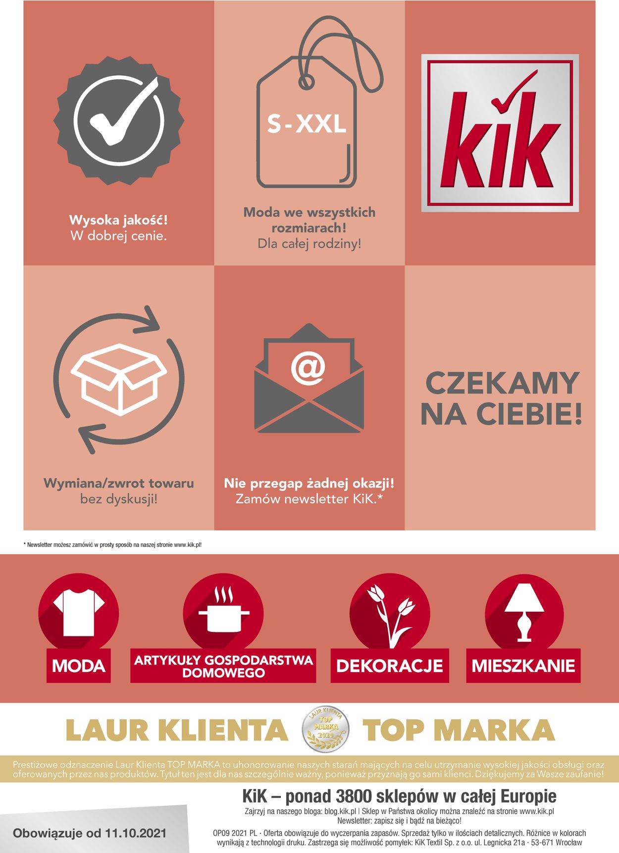 Gazetka promocyjna Kik - 11.10-01.11.2021 (Strona 10)