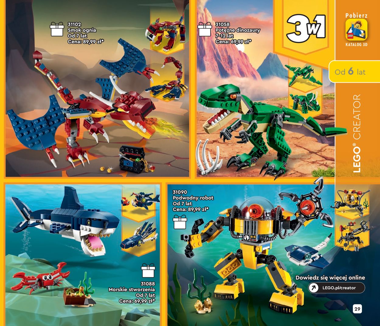 Gazetka promocyjna LEGO - 01.06-31.12.2020 (Strona 29)