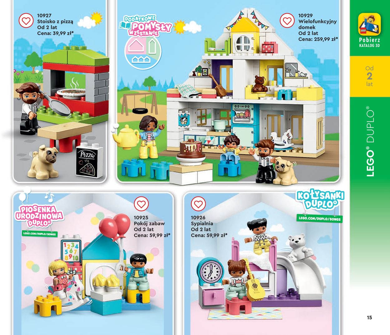Gazetka promocyjna LEGO - 01.07-31.12.2021 (Strona 15)