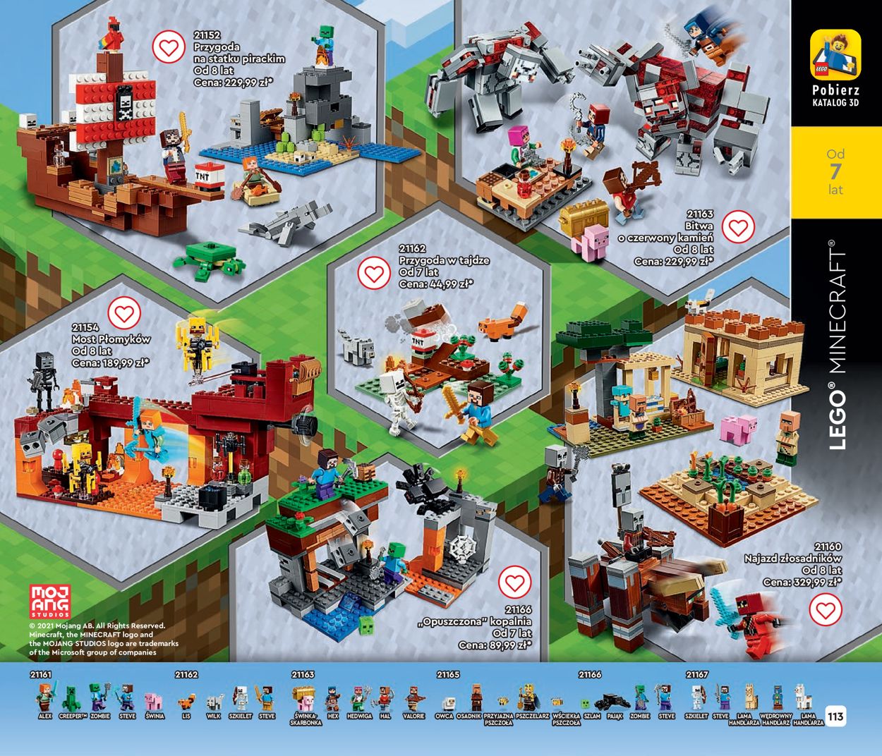 Gazetka promocyjna LEGO - 01.07-31.12.2021 (Strona 113)