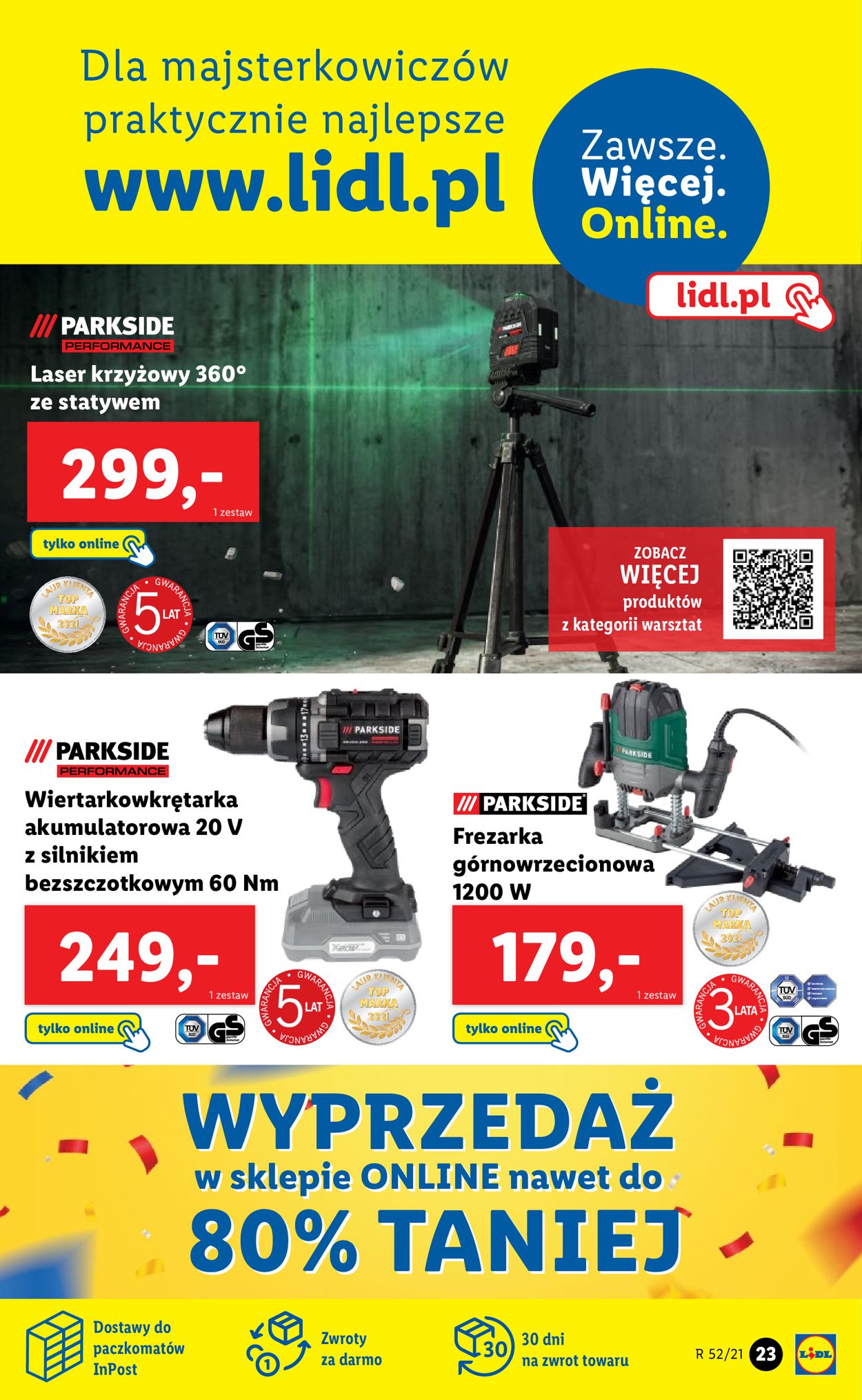 Gazetka promocyjna LIDL SYLWESTER 2021 - 27.12-31.12.2021 (Strona 23)