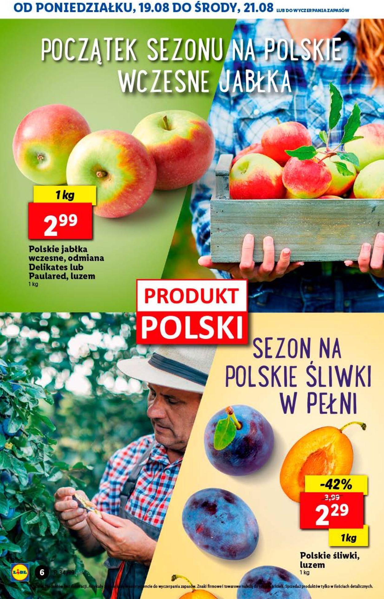 Gazetka promocyjna LIDL - 19.08-21.08.2019 (Strona 6)